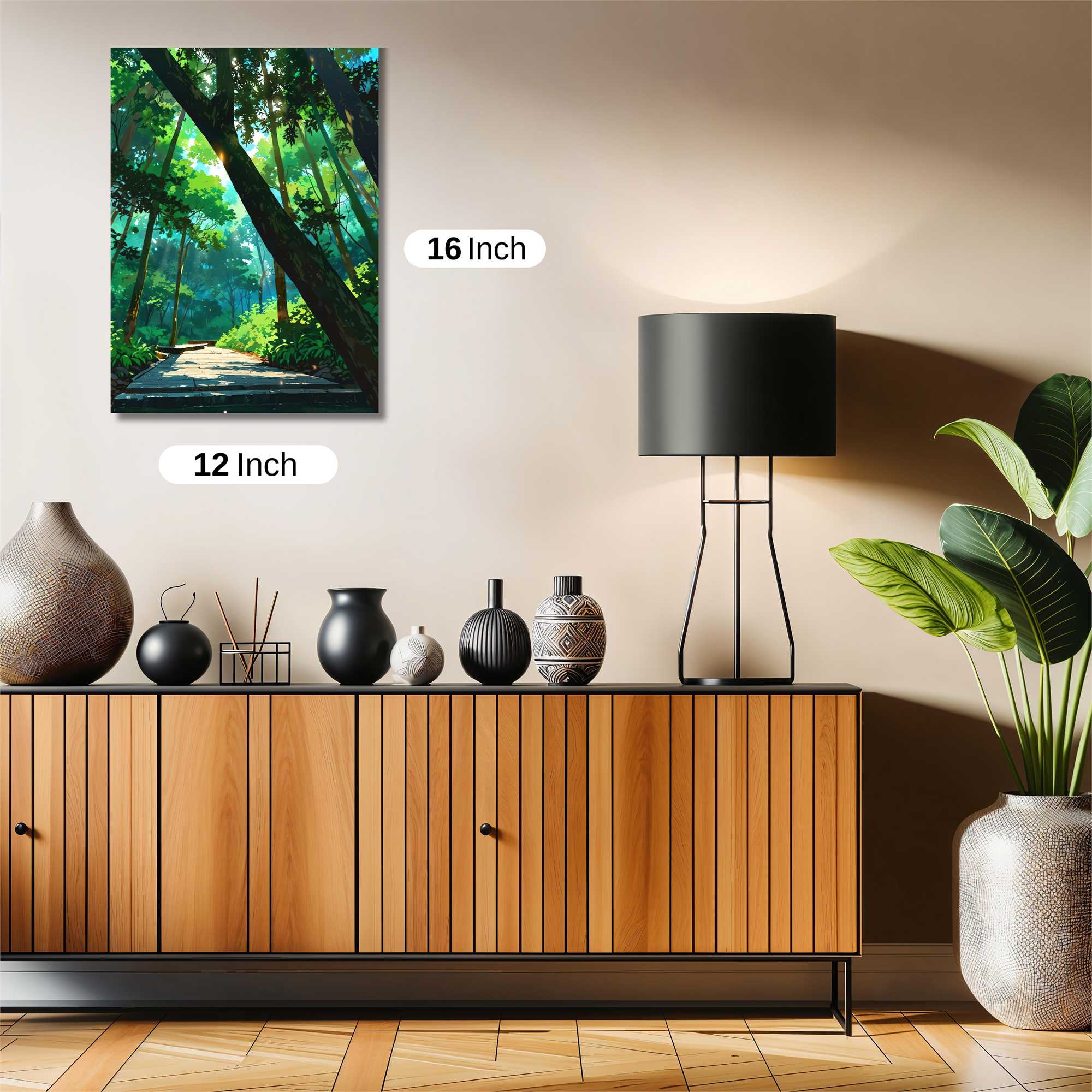 Forest Serenity Safe Wall Magnetic / M