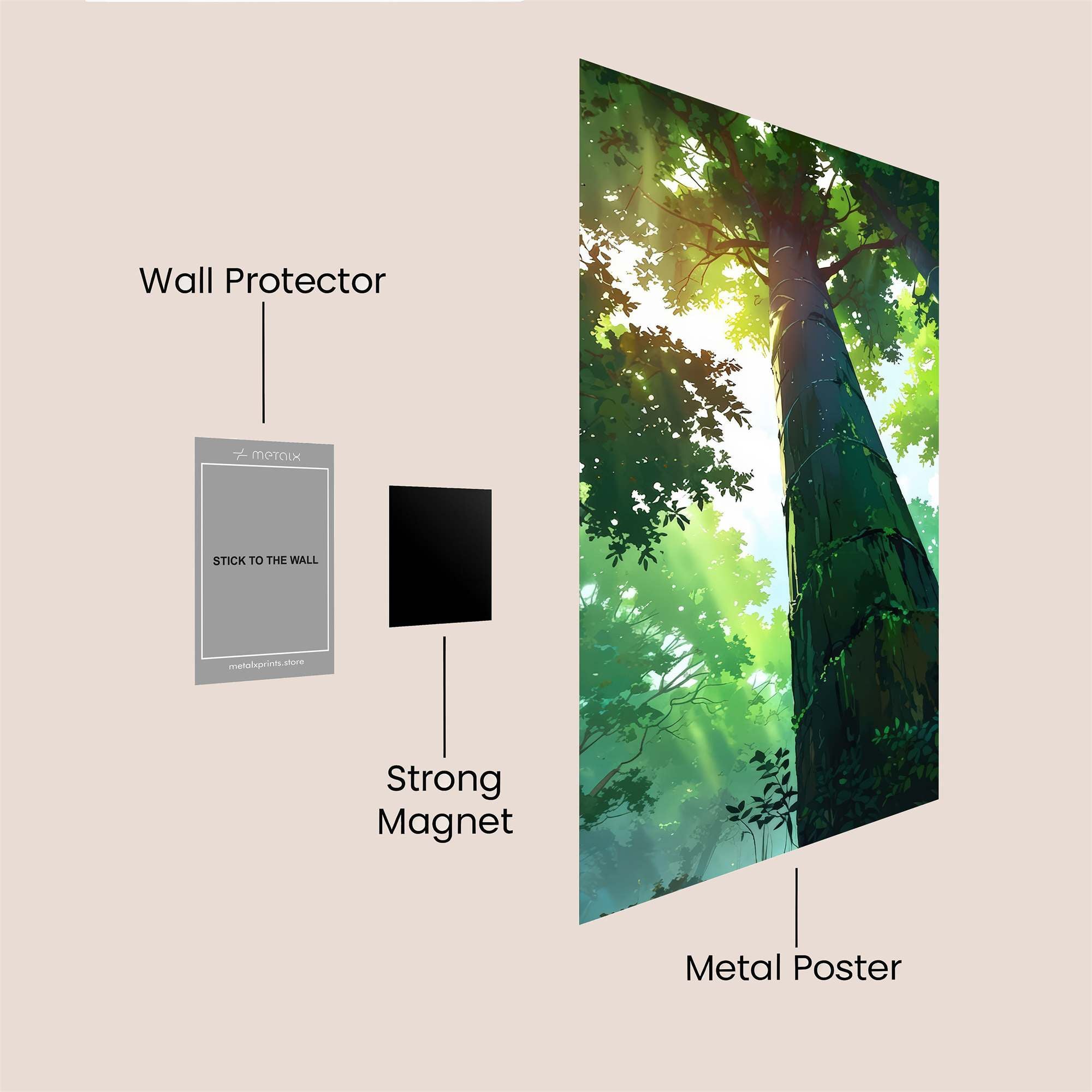 Giant Serenity Safe Wall Magnetic / M
