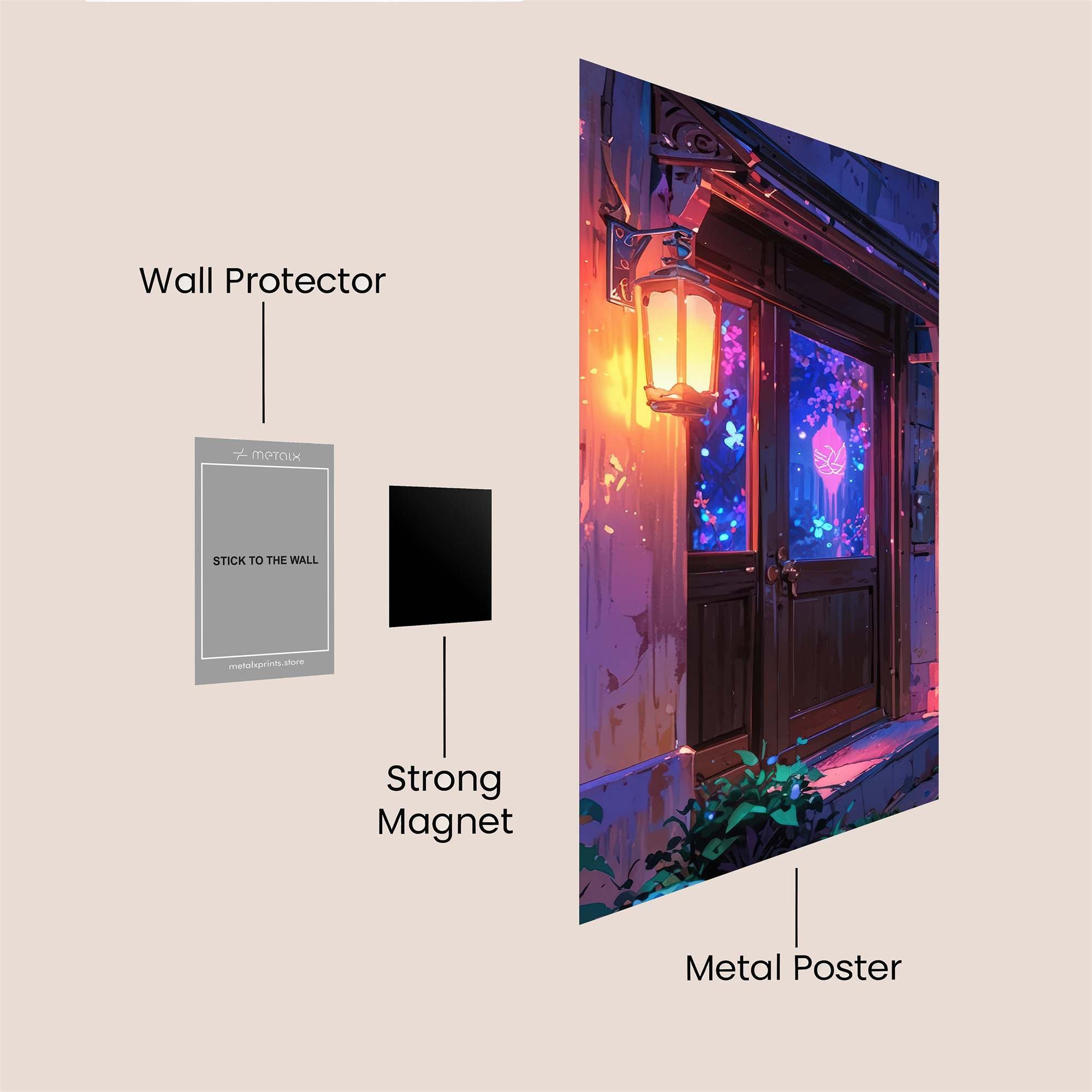 Lantern Dream Safe Wall Magnetic / M