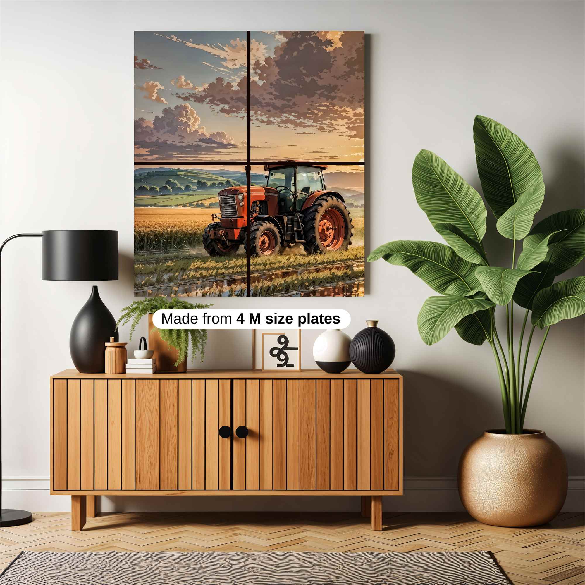 Tractor Twilight Safe Wall Magnetic / M