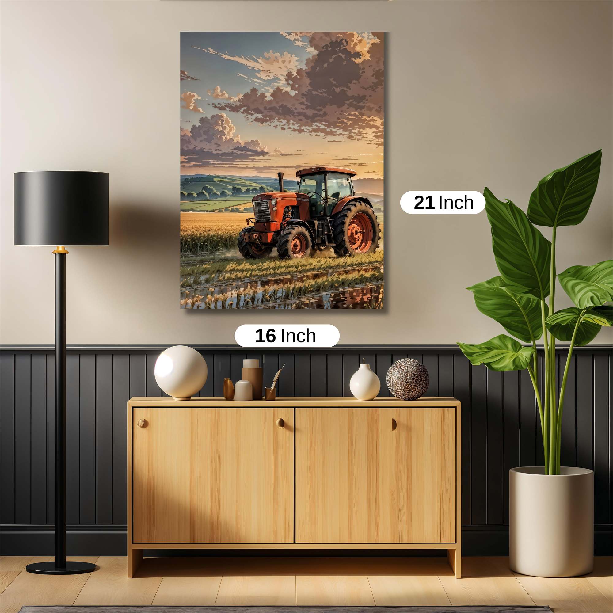 Tractor Twilight Safe Wall Magnetic / M