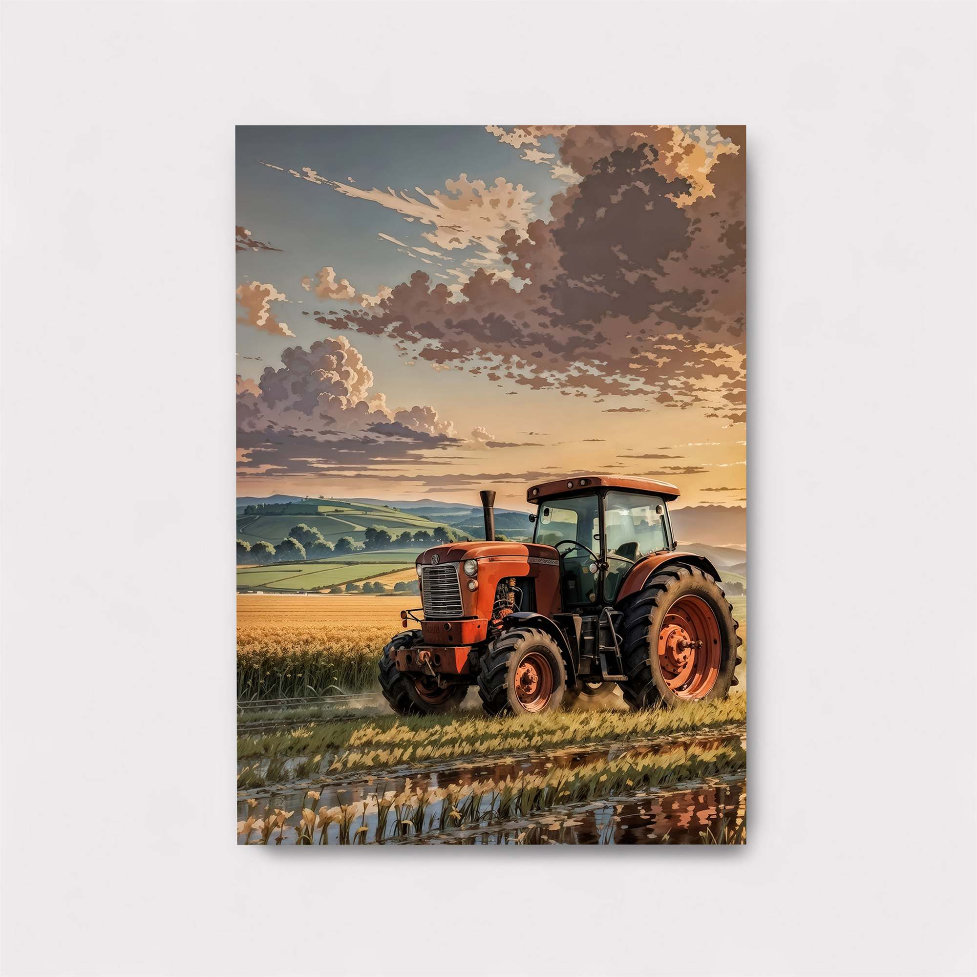 Tractor Twilight Safe Wall Magnetic / M