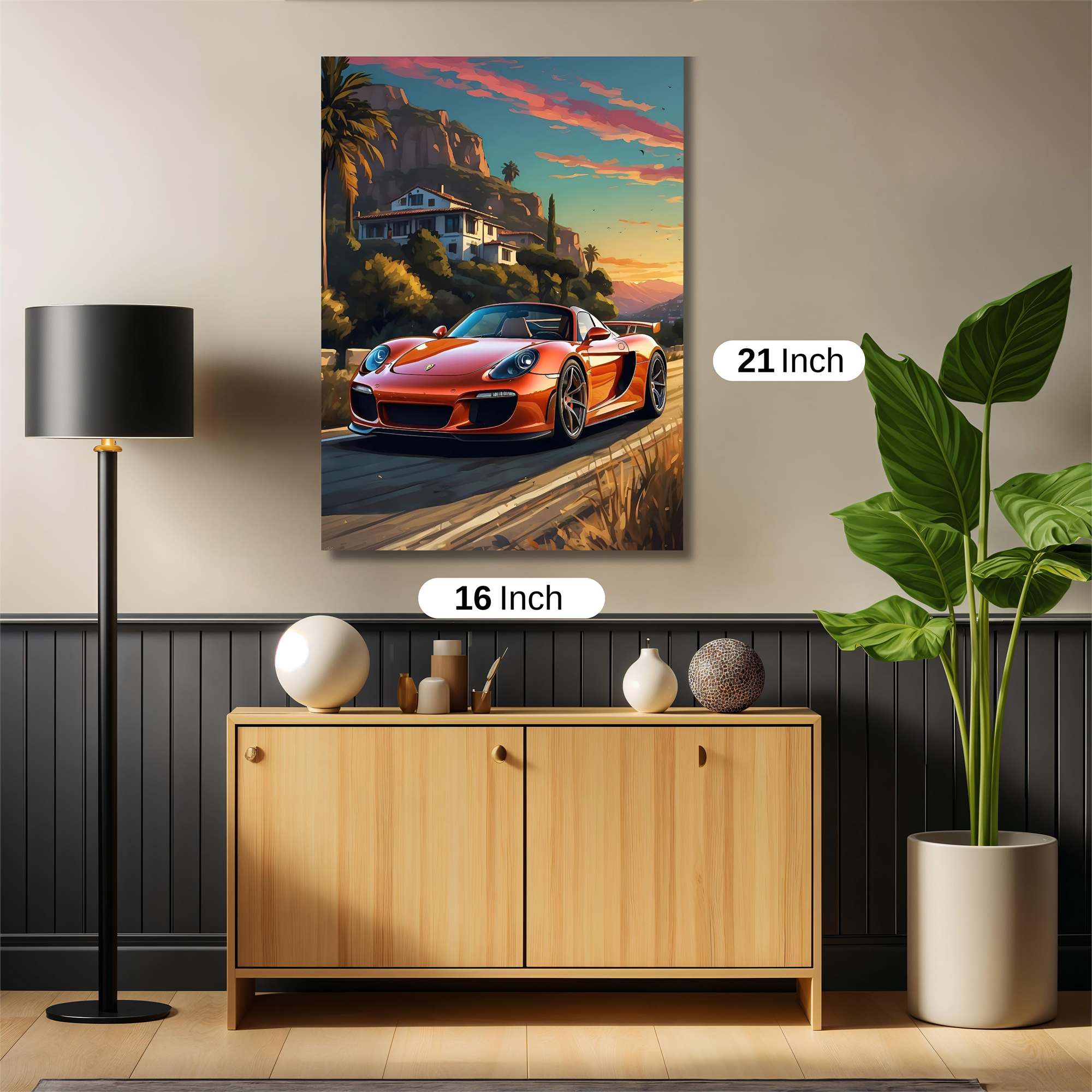 Porsche Serenity Safe Wall Magnetic / M