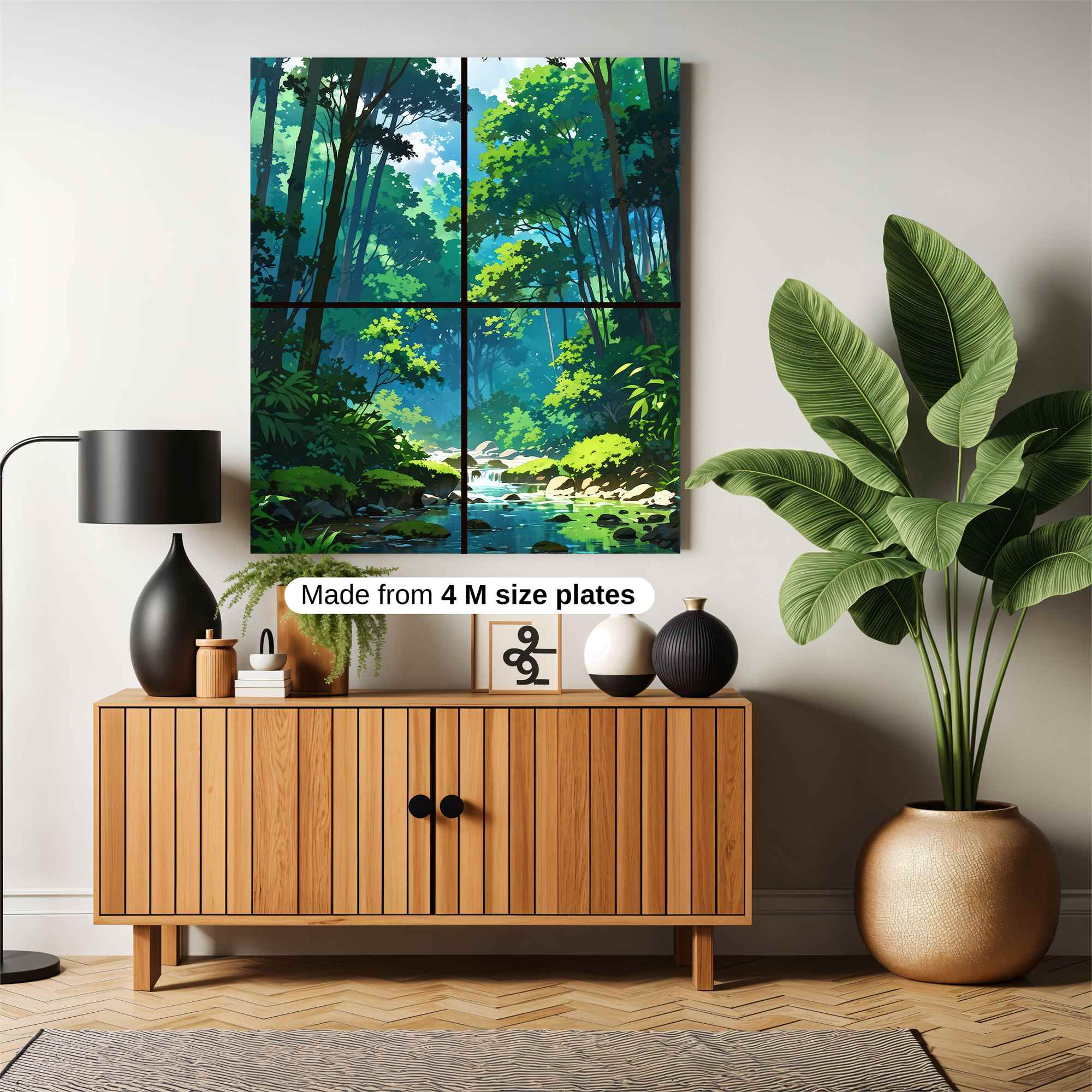 Forest Serenity Safe Wall Magnetic / M