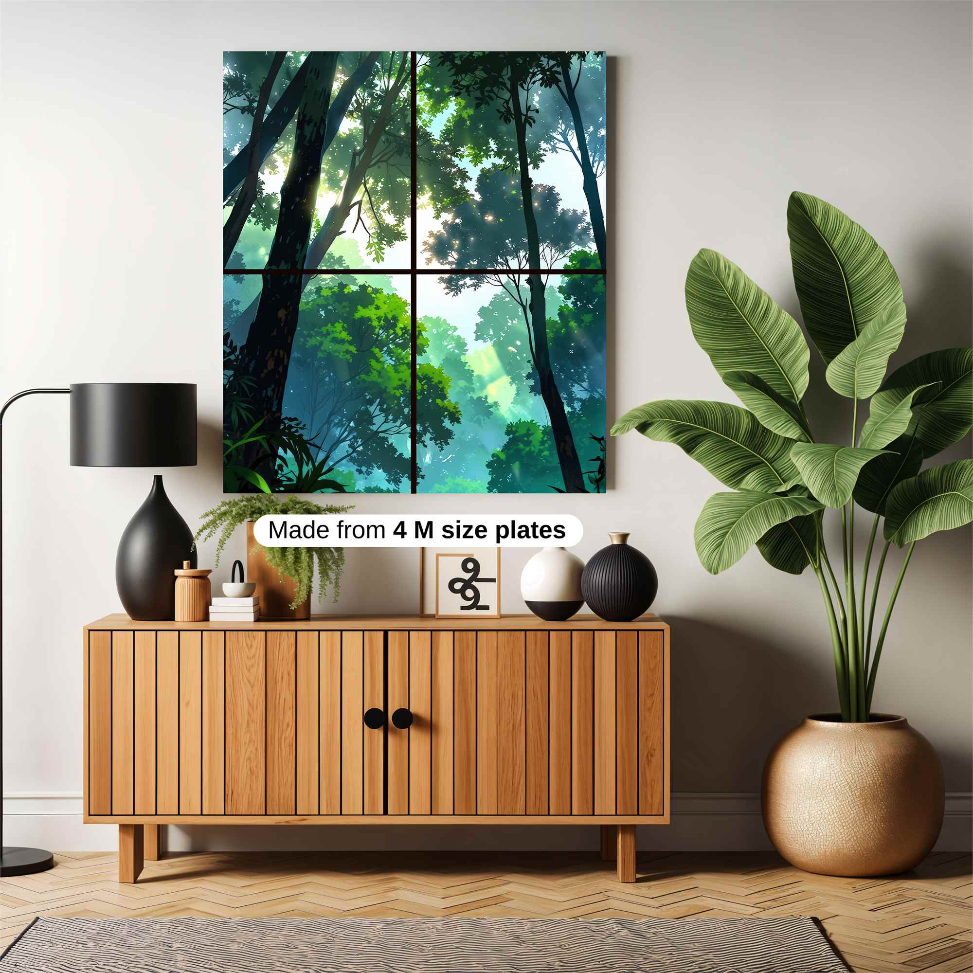 Forest Serenity Safe Wall Magnetic / M
