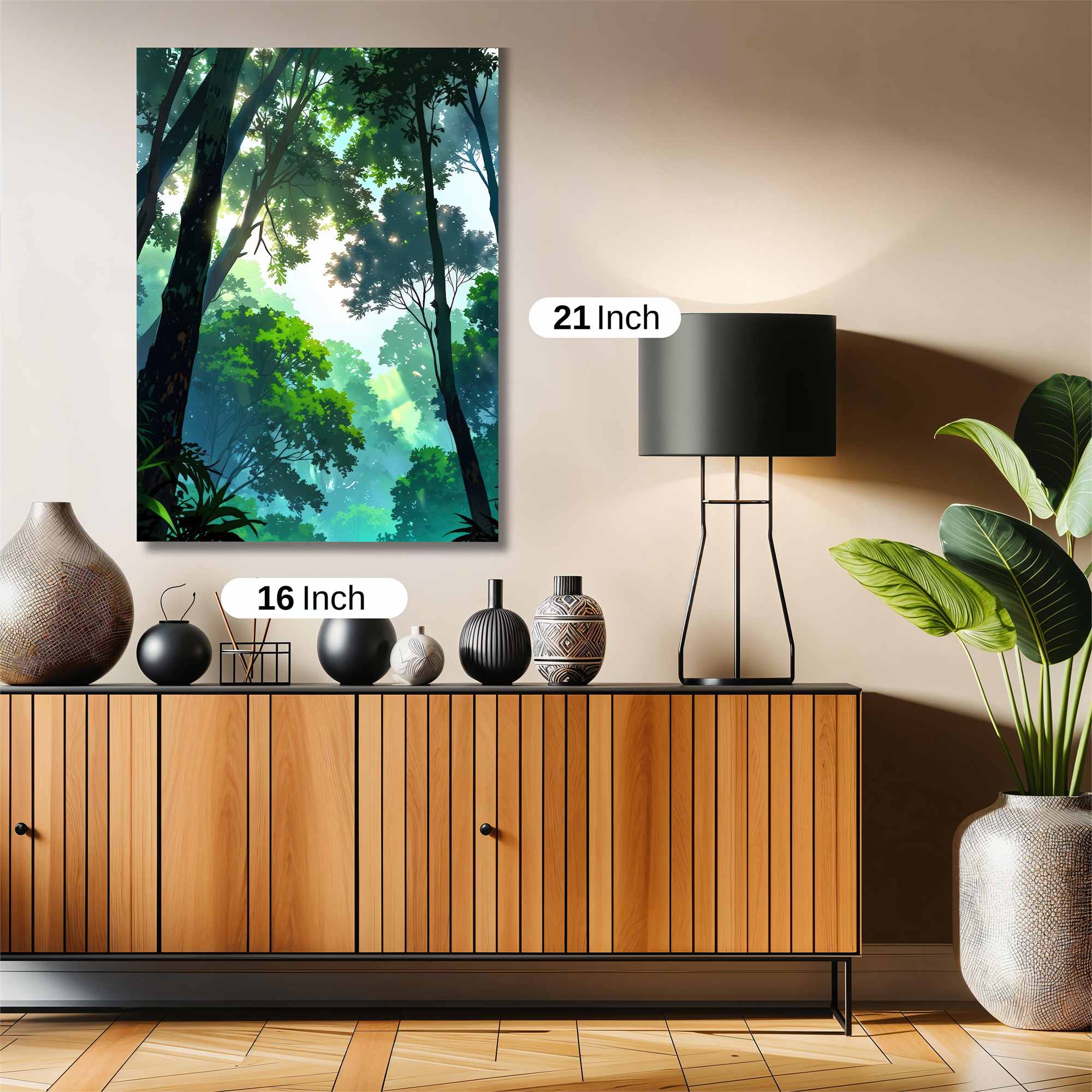 Forest Serenity Safe Wall Magnetic / M