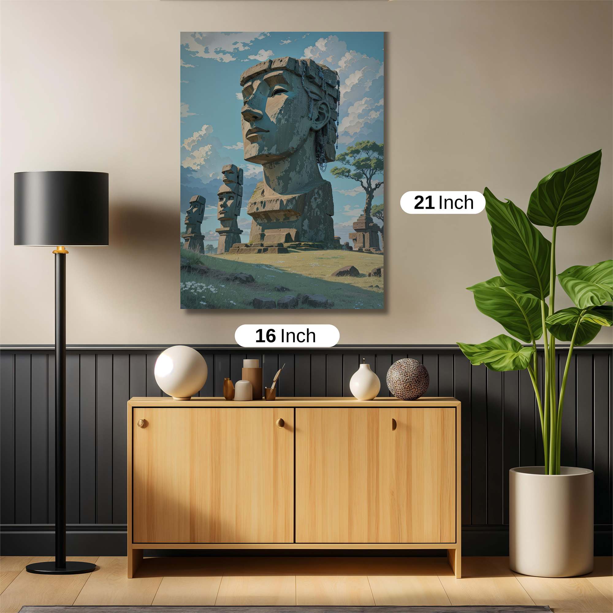 Moai Serenity Safe Wall Magnetic / M