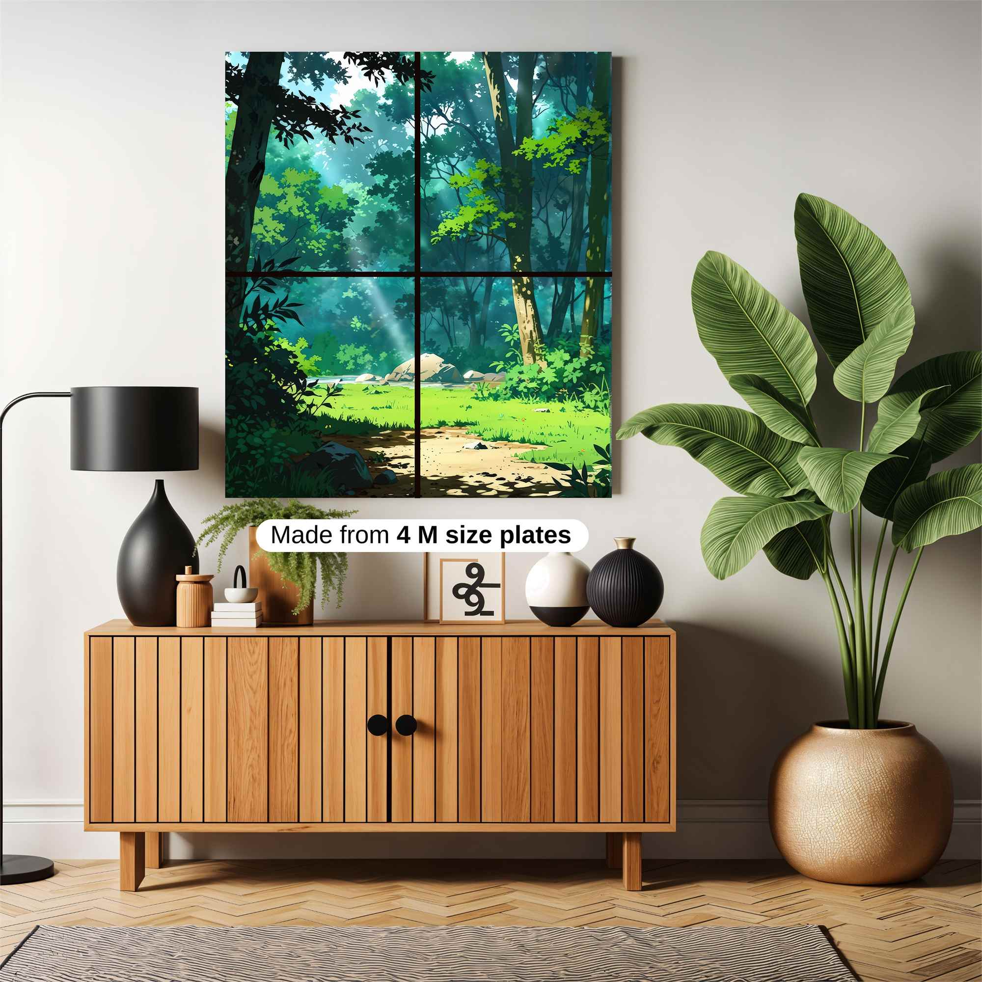 Forest Serenity Safe Wall Magnetic / M
