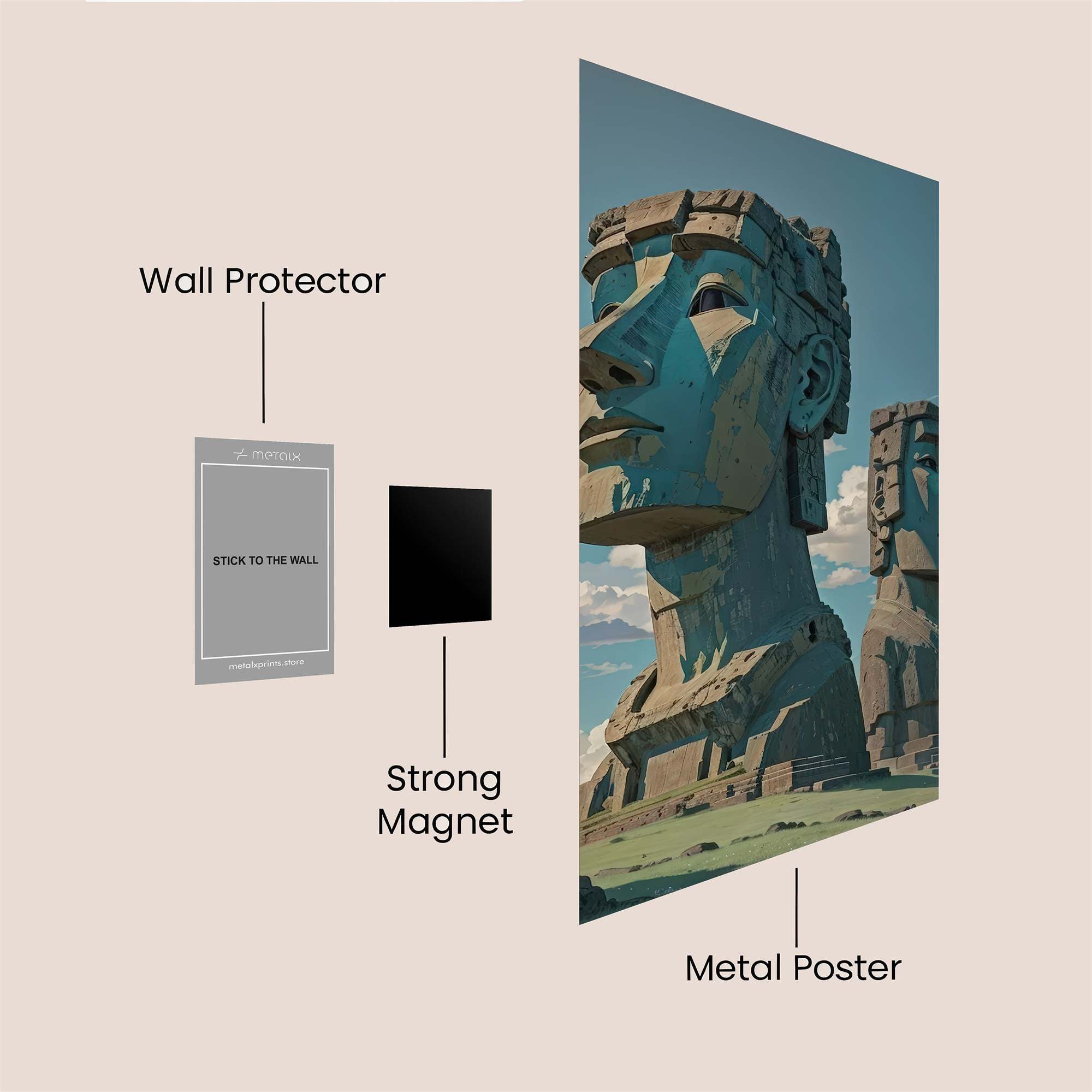 Olmec Serenity Safe Wall Magnetic / M