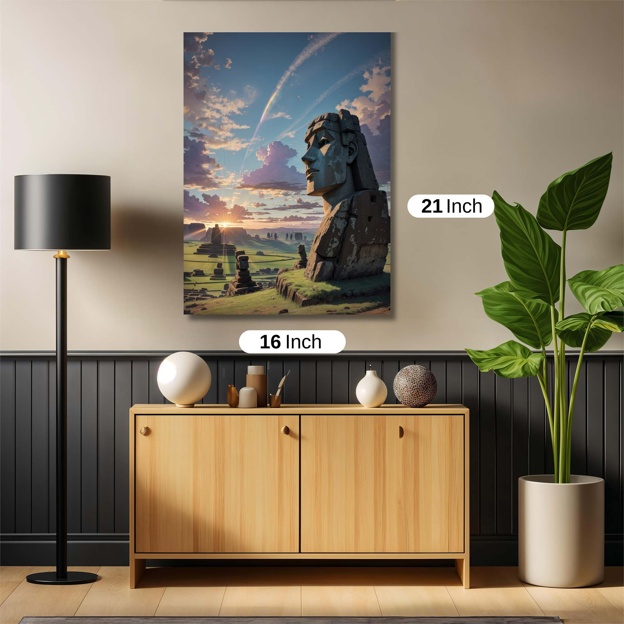 Moai Serenity Safe Wall Magnetic / M