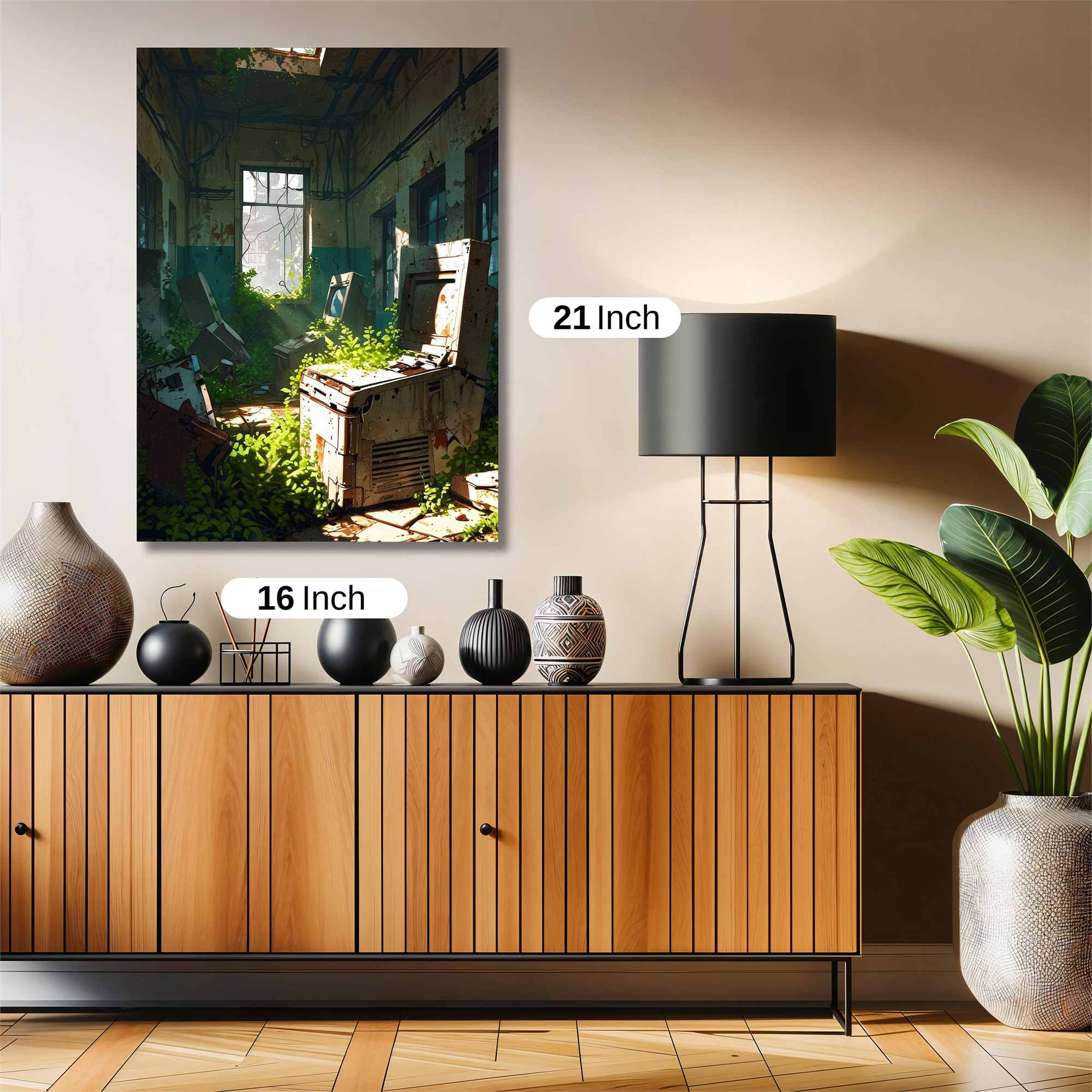 Decay Reclaimed Safe Wall Magnetic / M