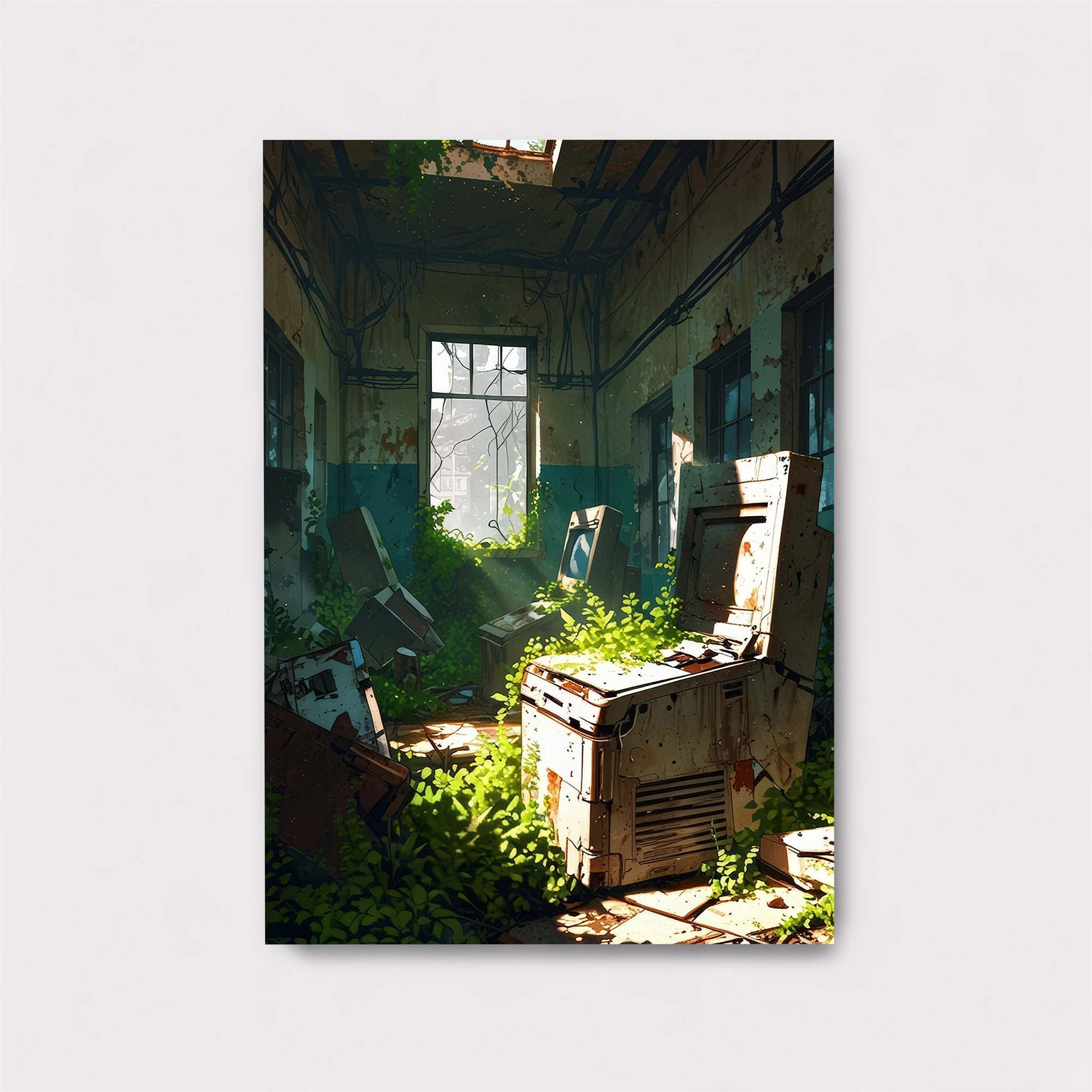 Decay Reclaimed Safe Wall Magnetic / M