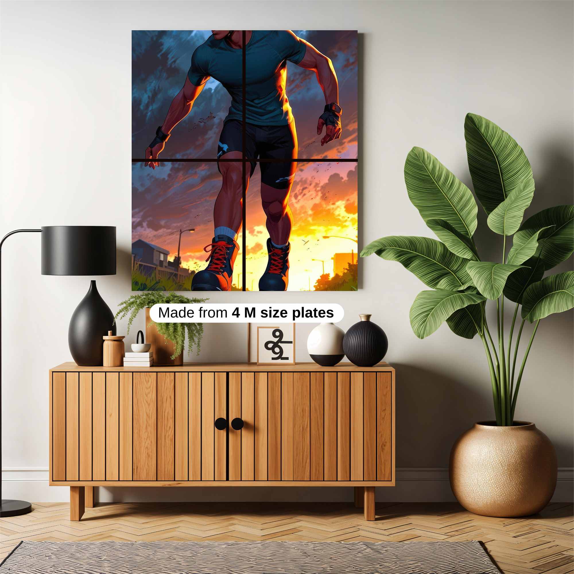 Skater Serenity Safe Wall Magnetic / M