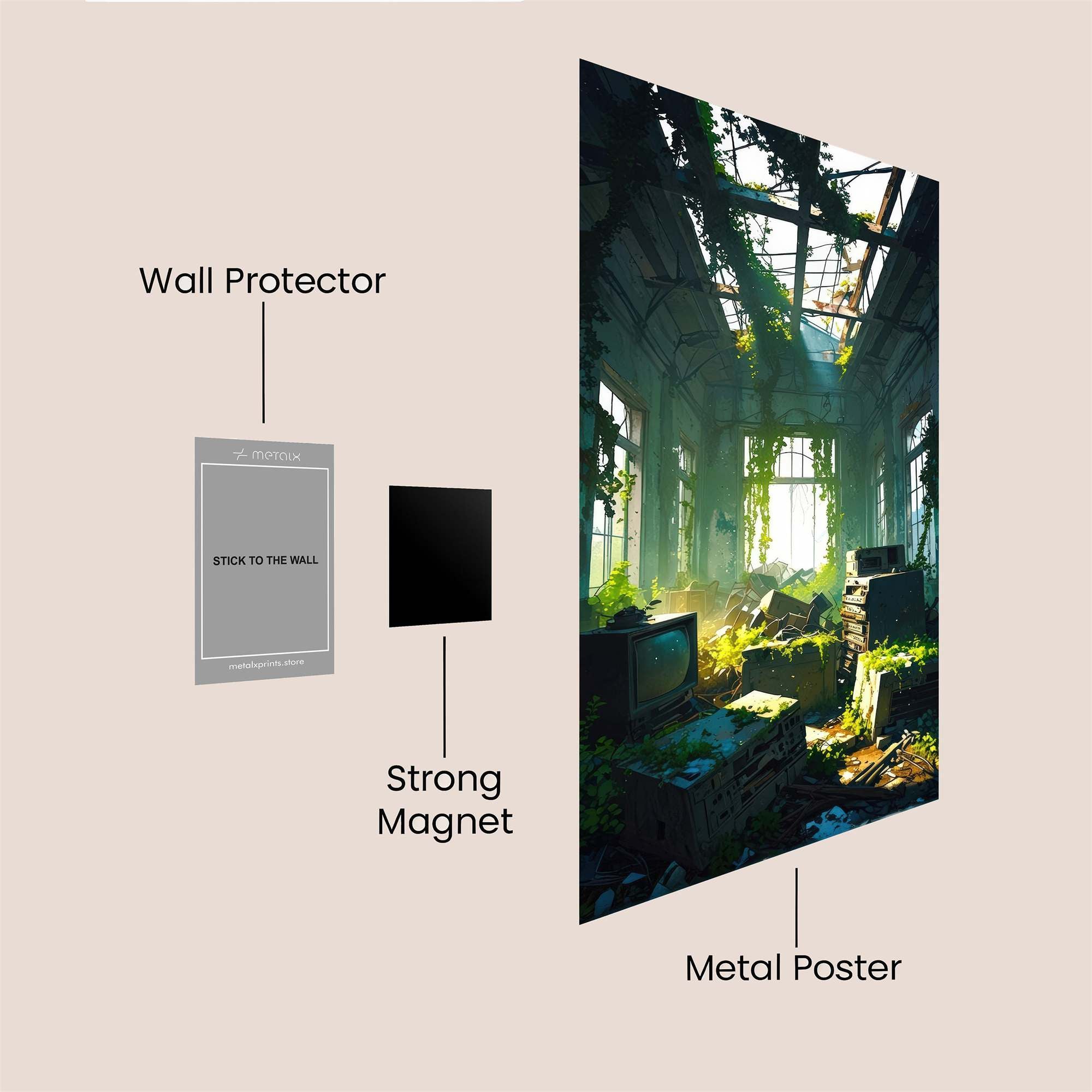 Nature's Reclaim Safe Wall Magnetic / M