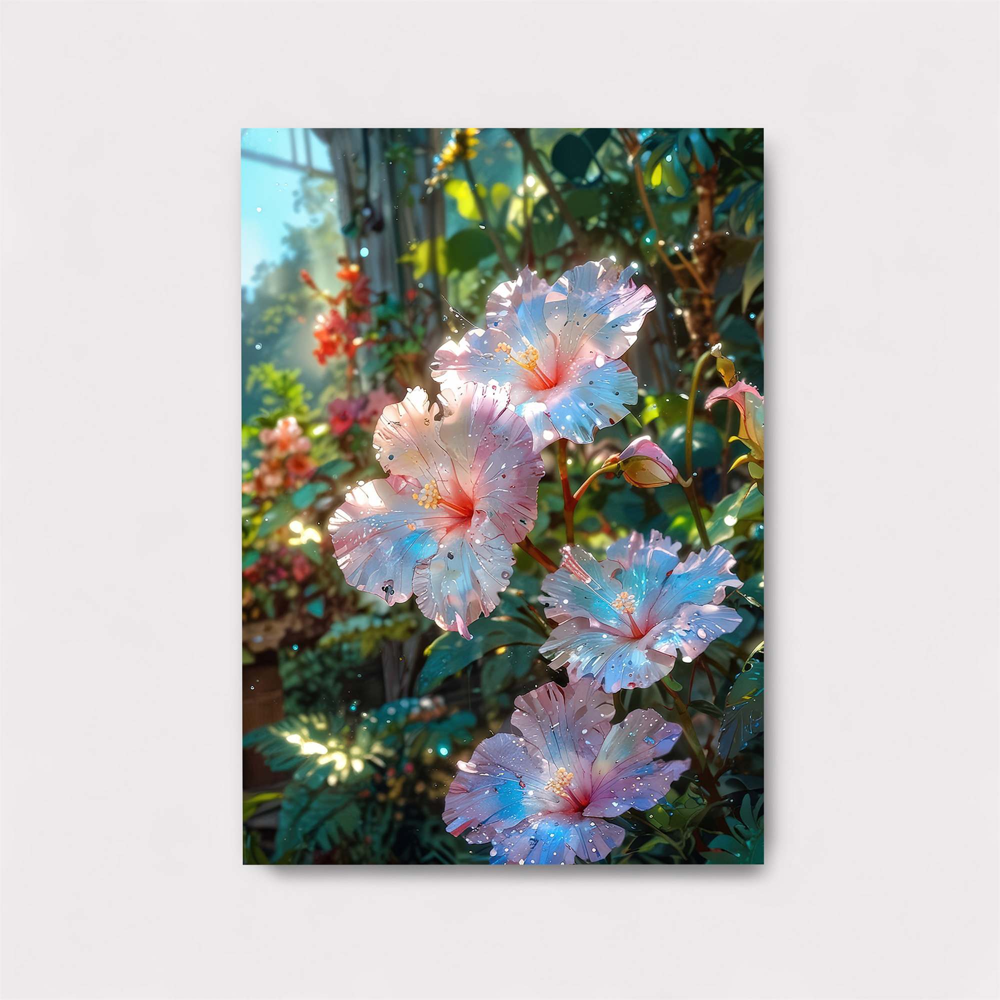 Hibiscus Harmony Safe Wall Magnetic / M