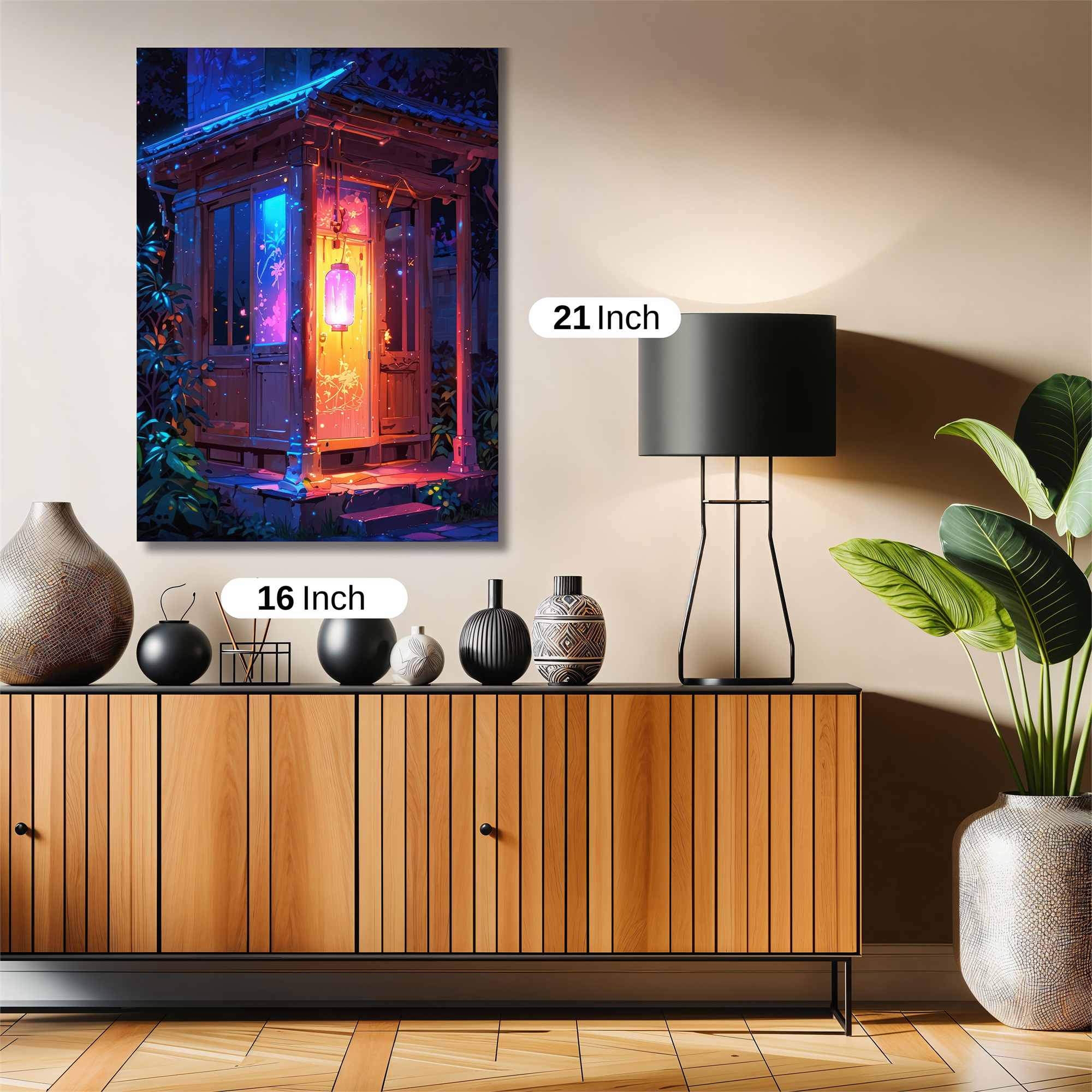 Lantern Glow Safe Wall Magnetic / M