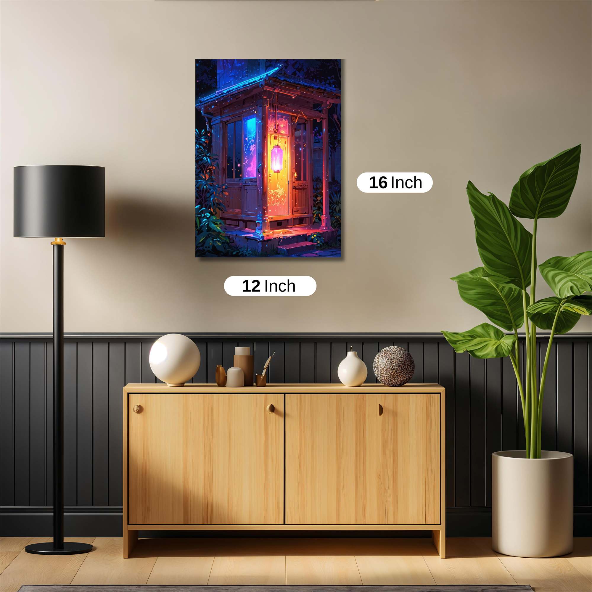 Lantern Glow Safe Wall Magnetic / M
