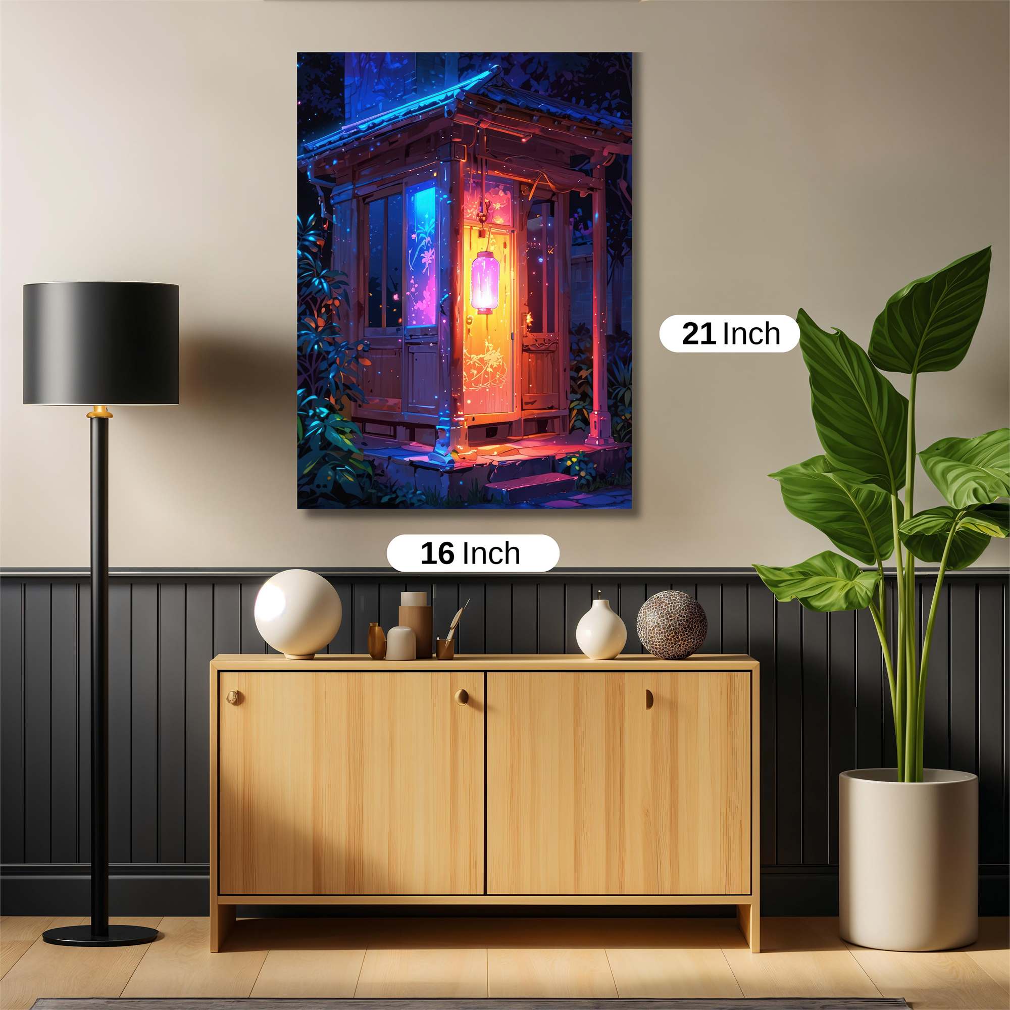 Lantern Glow Safe Wall Magnetic / M