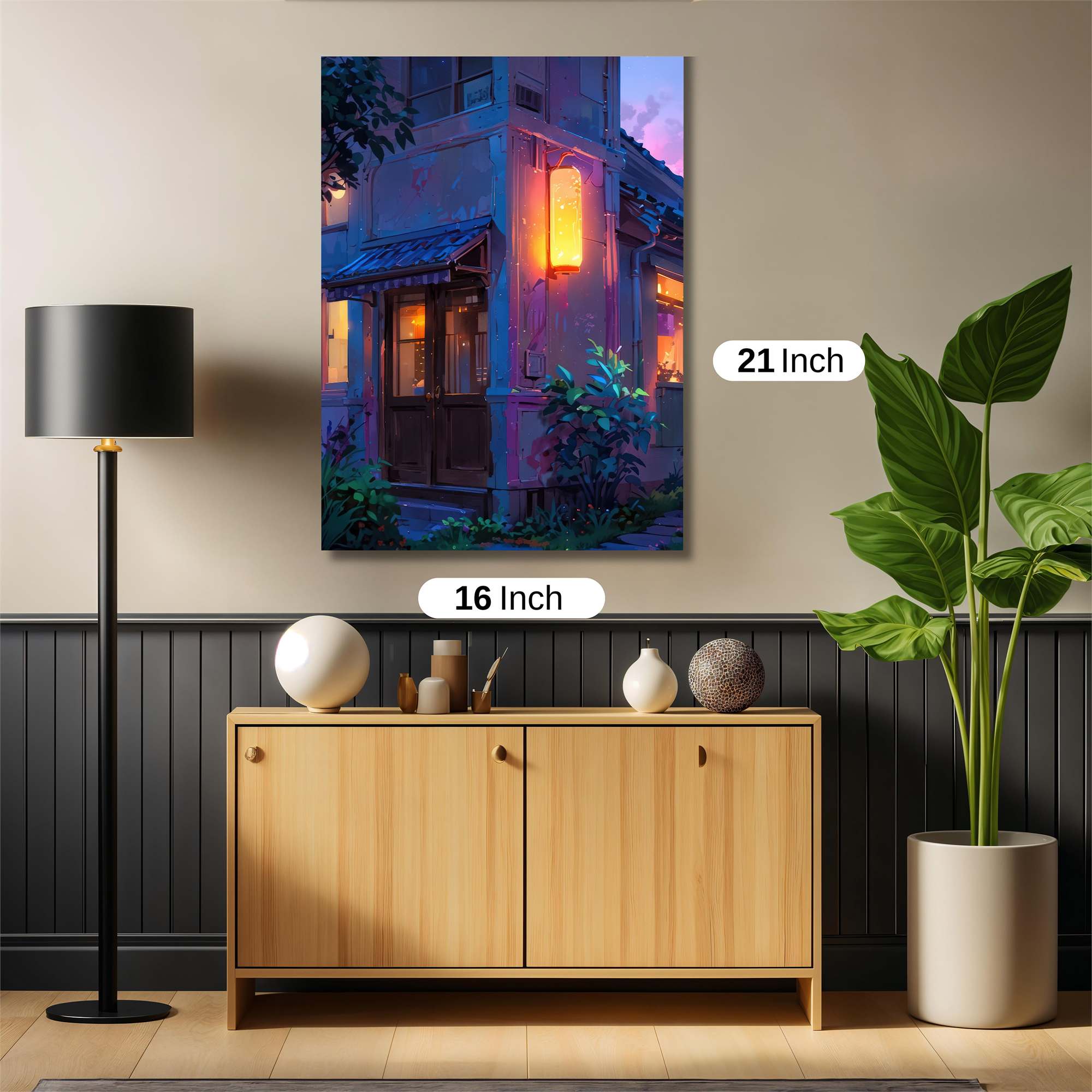 Lantern Glow Safe Wall Magnetic / M