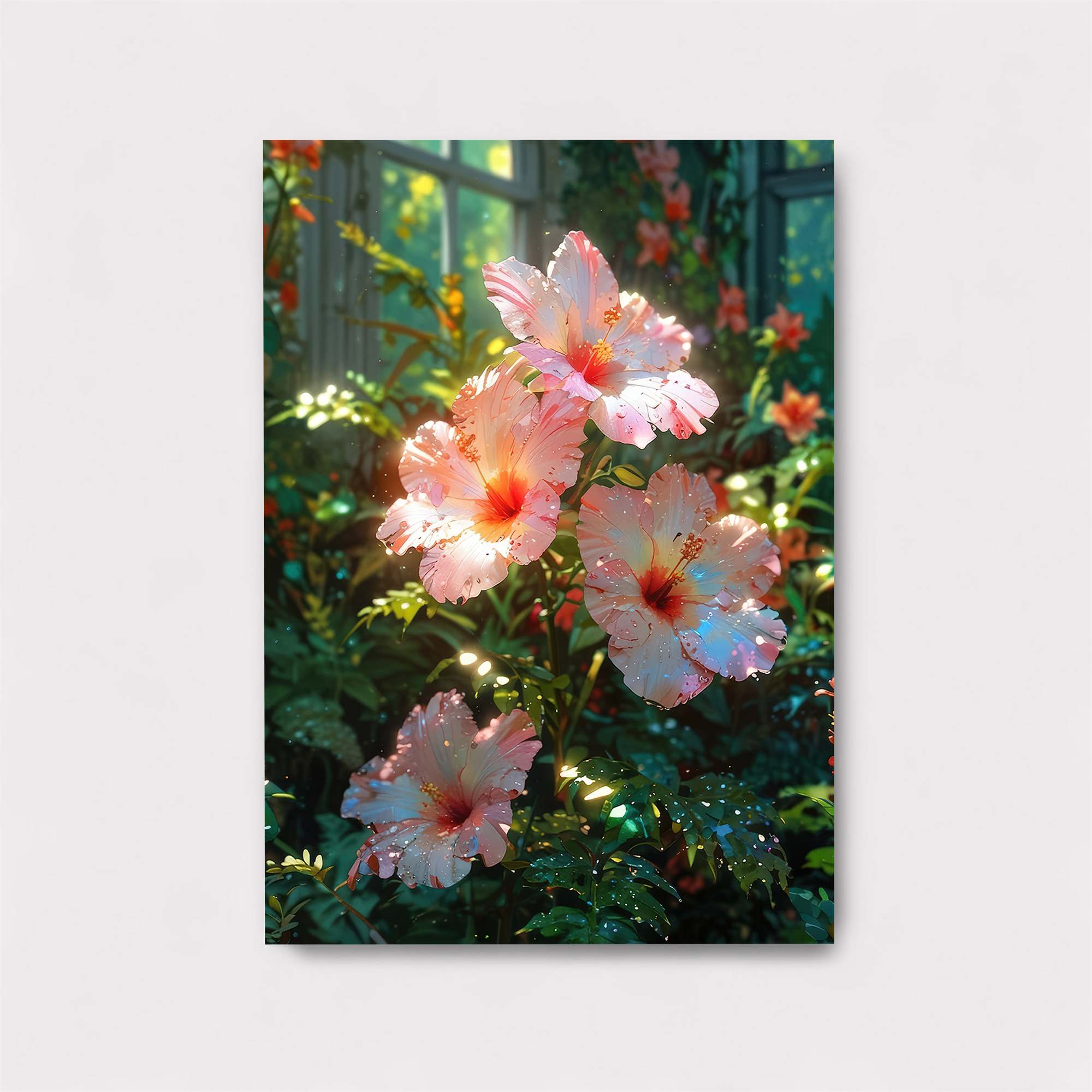 Hibiscus Harmony Safe Wall Magnetic / M