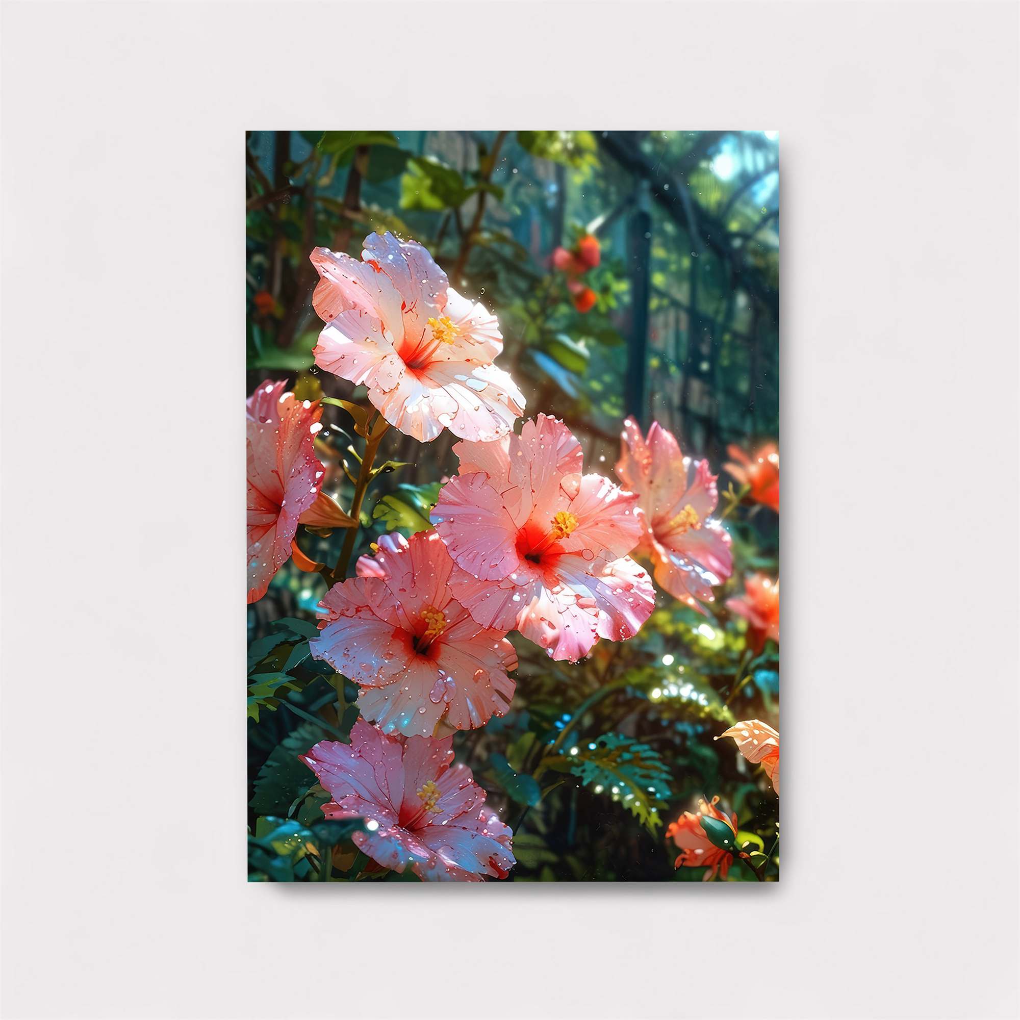 Hibiscus Harmony Safe Wall Magnetic / M