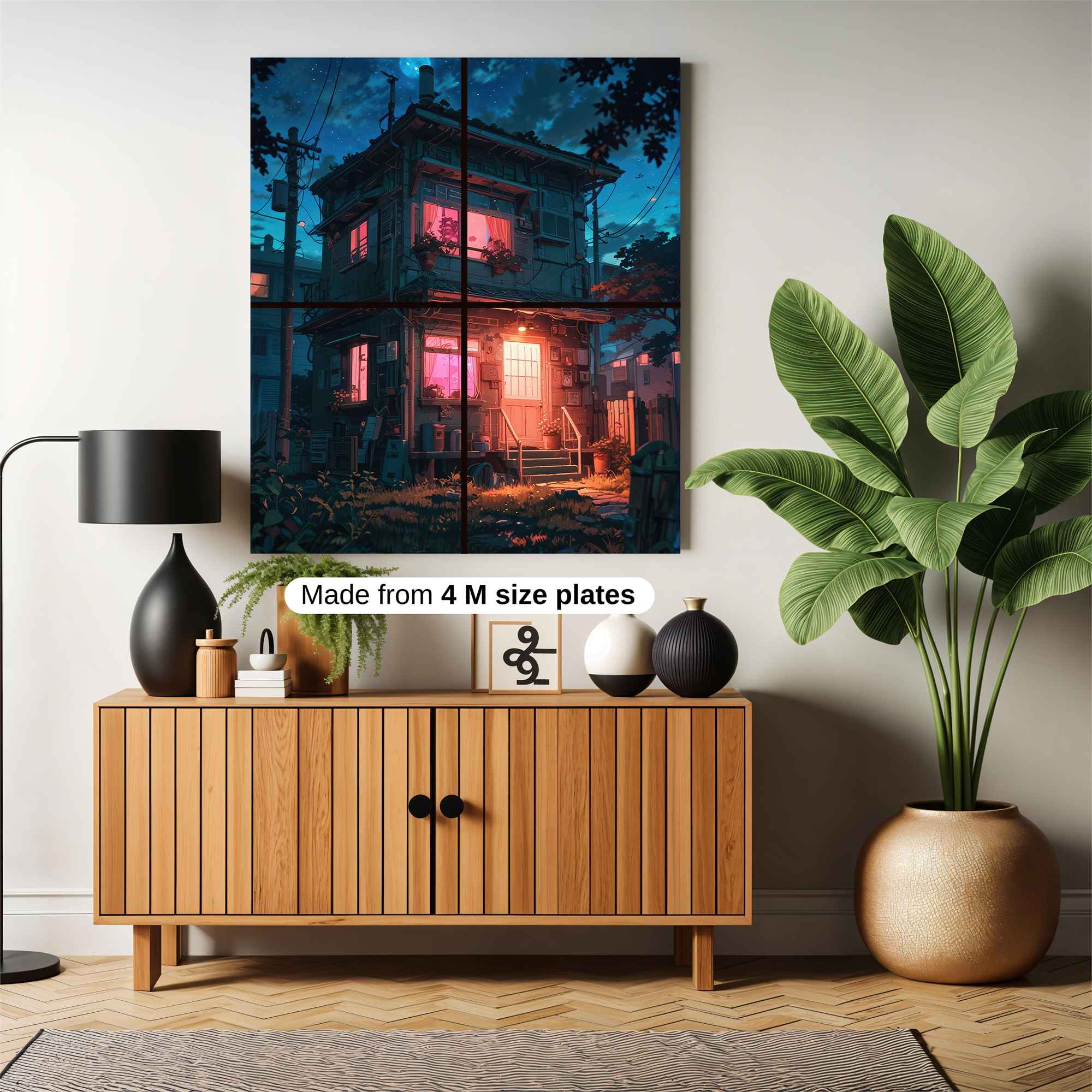 House Glow Safe Wall Magnetic / M