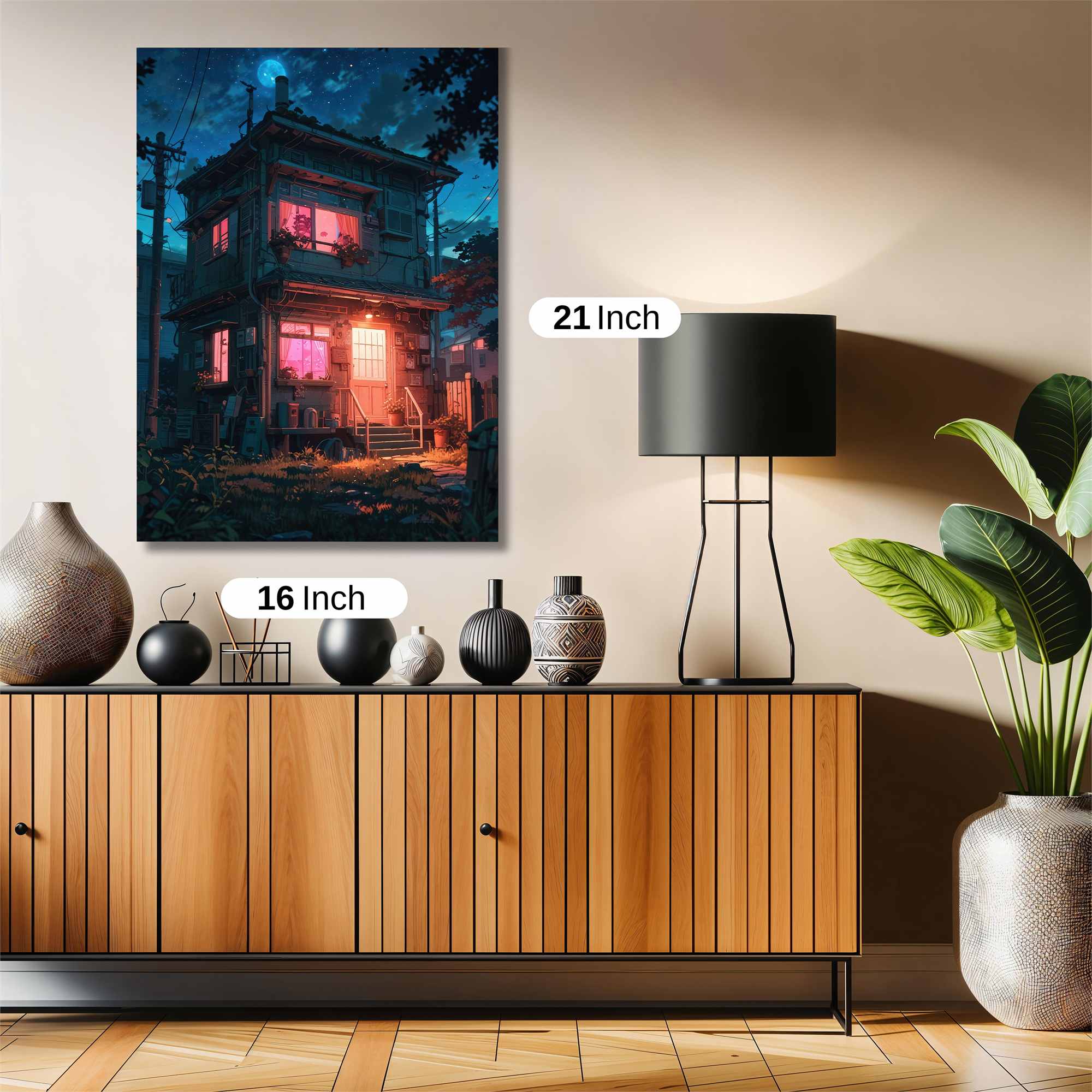 House Glow Safe Wall Magnetic / M