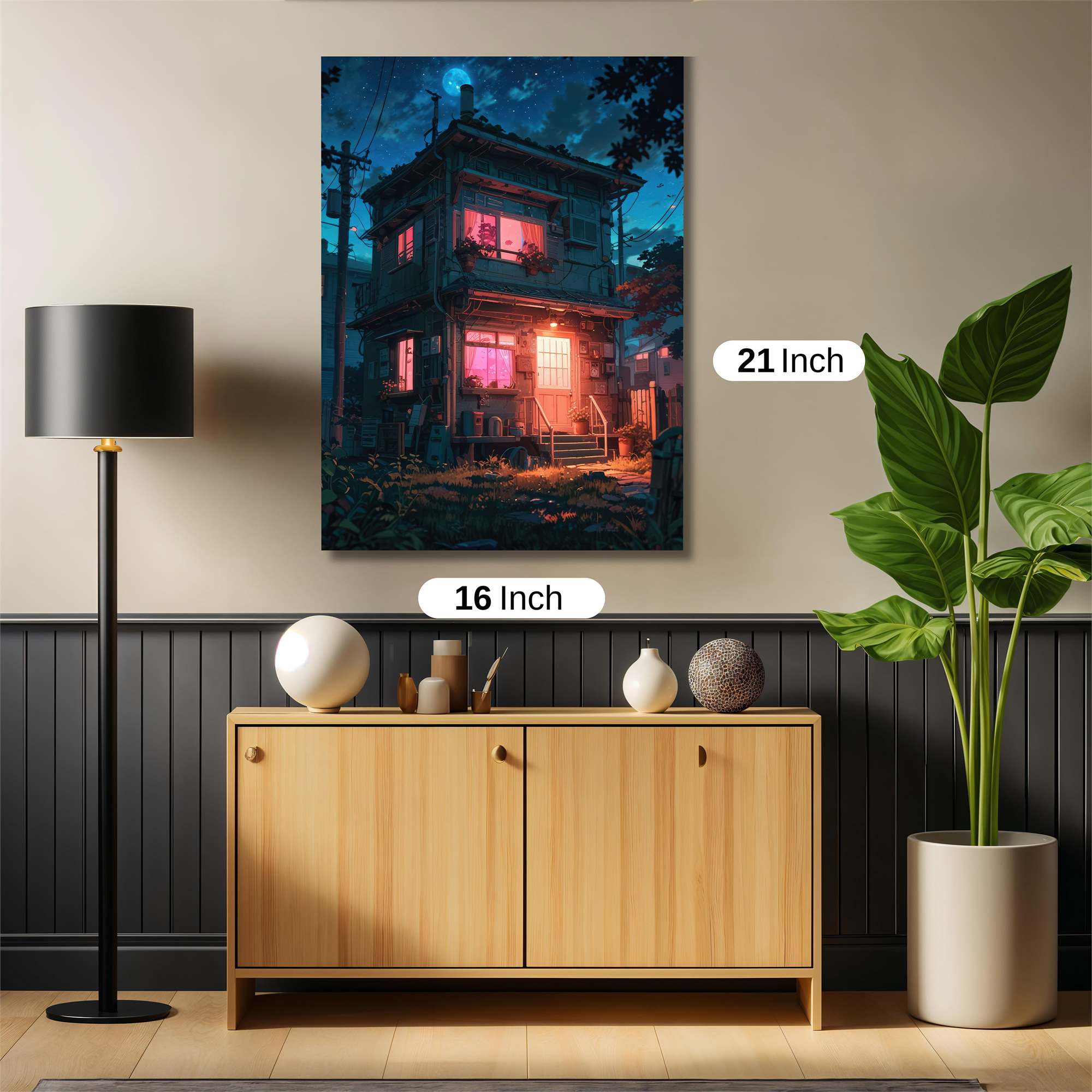 House Glow Safe Wall Magnetic / M