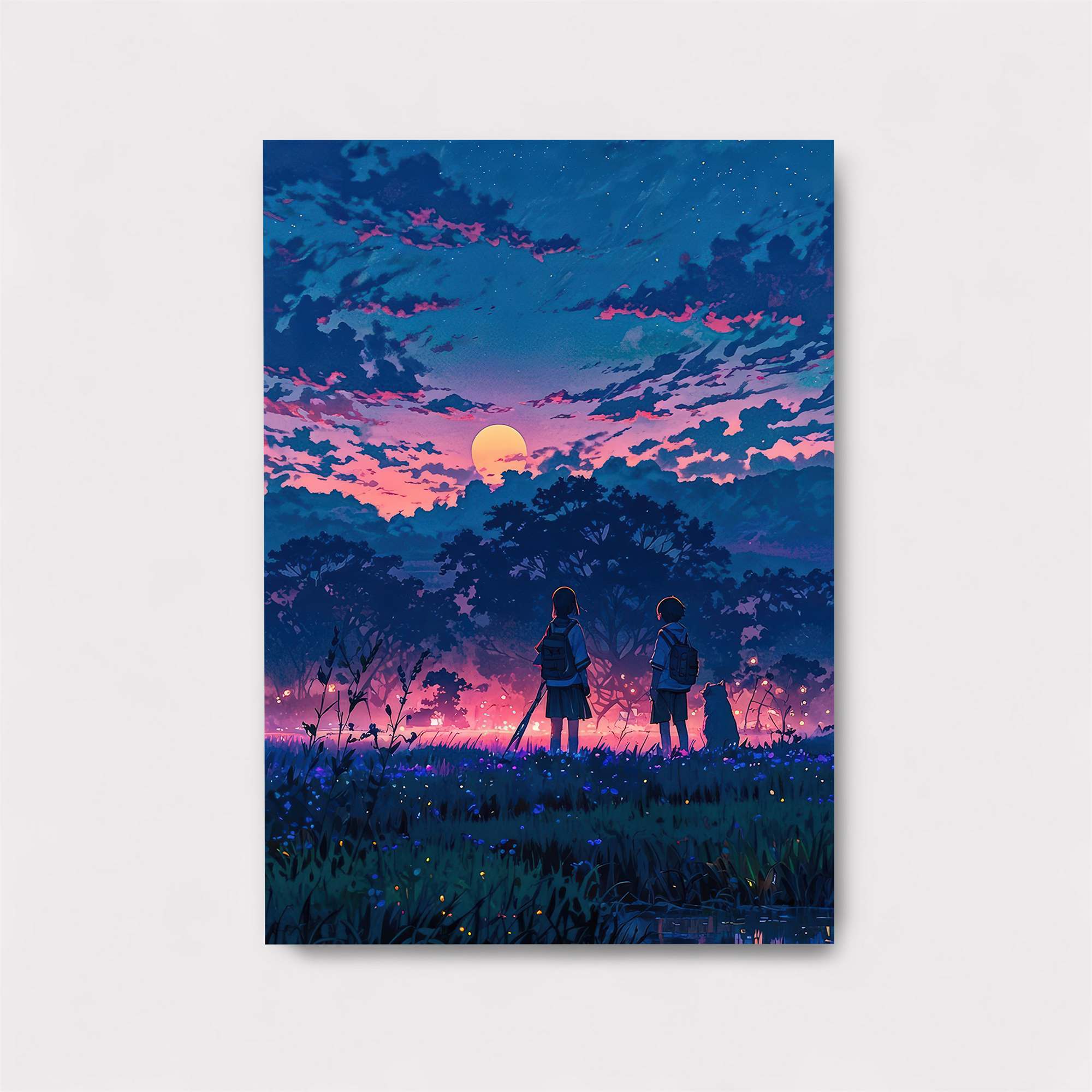 Moonlit Serenity Safe Wall Magnetic / M