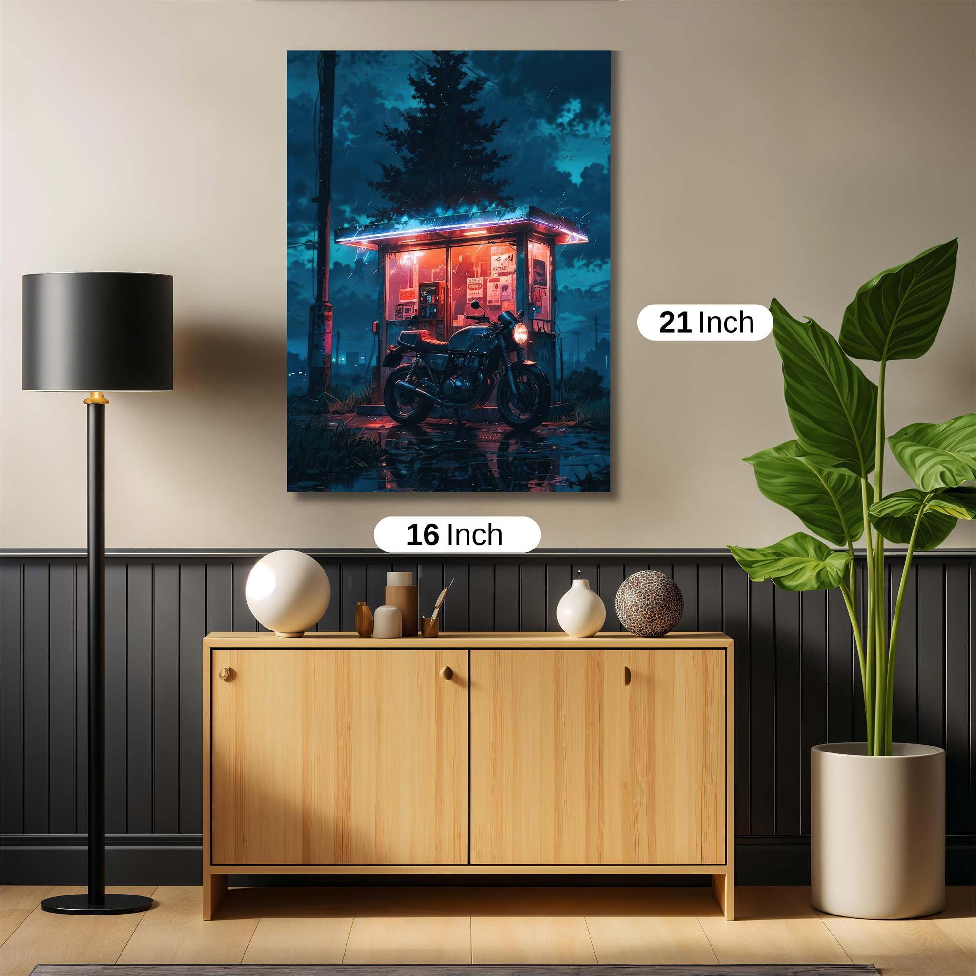Night Haven Safe Wall Magnetic / M