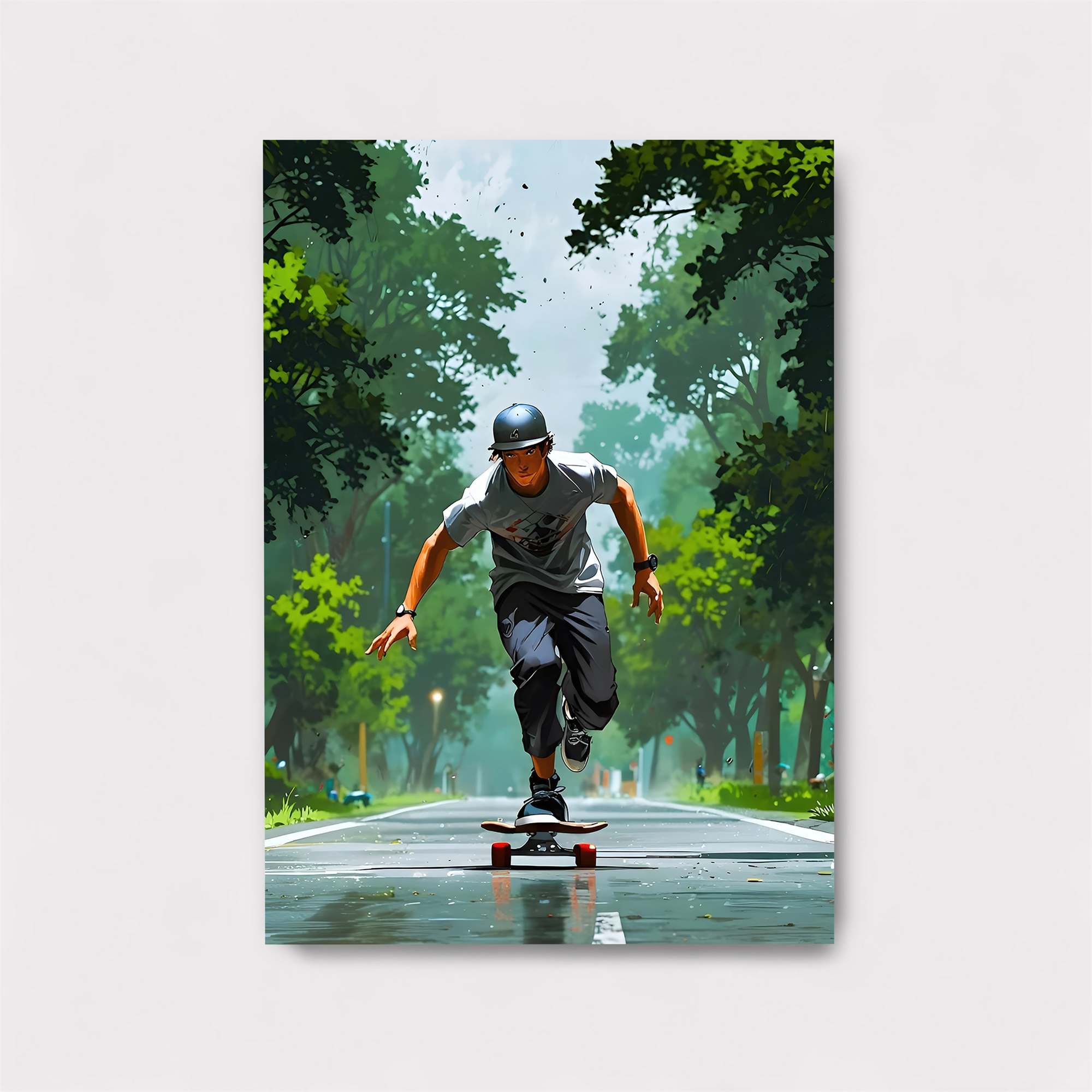 Skater Serenity Safe Wall Magnetic / M