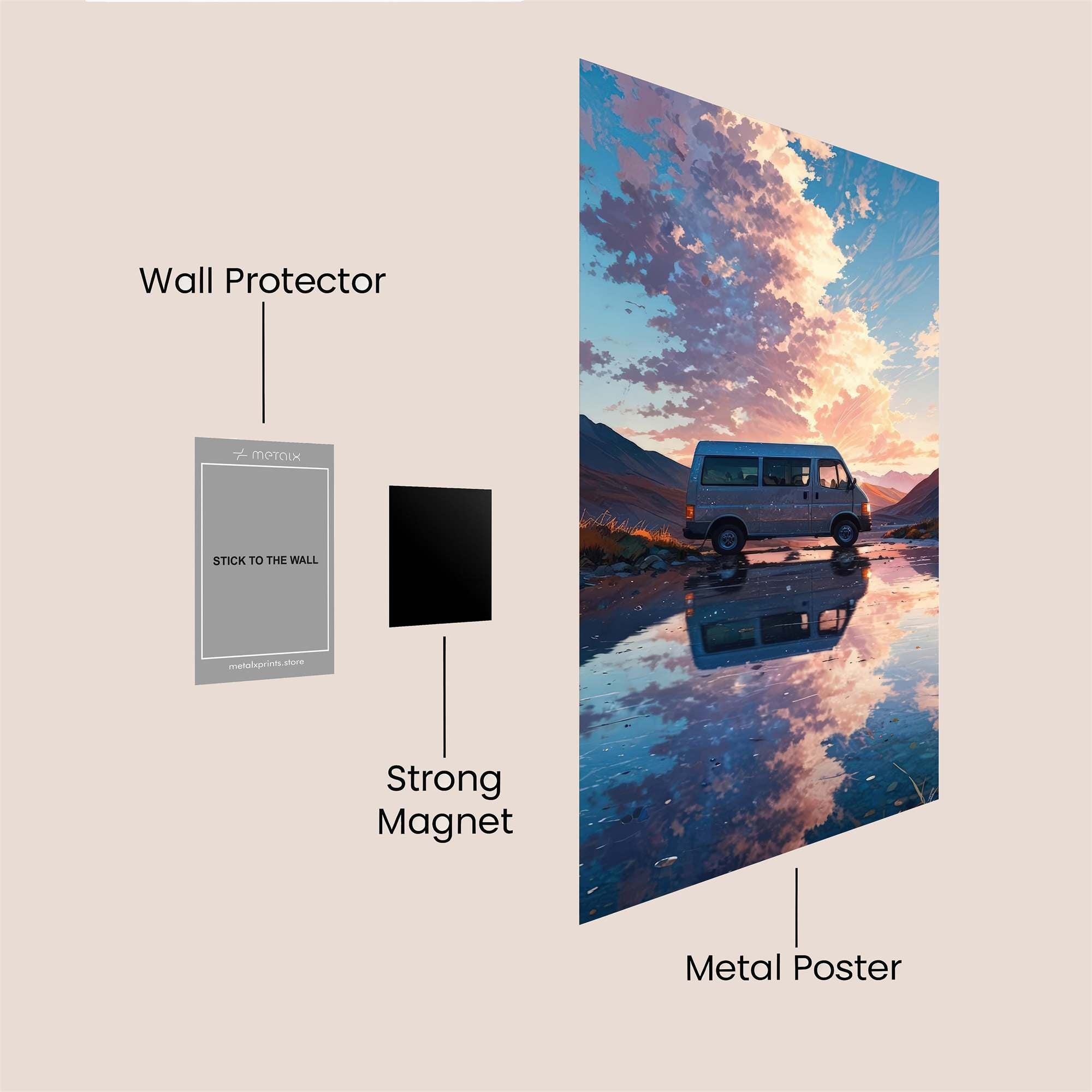 Van Serenity Safe Wall Magnetic / M