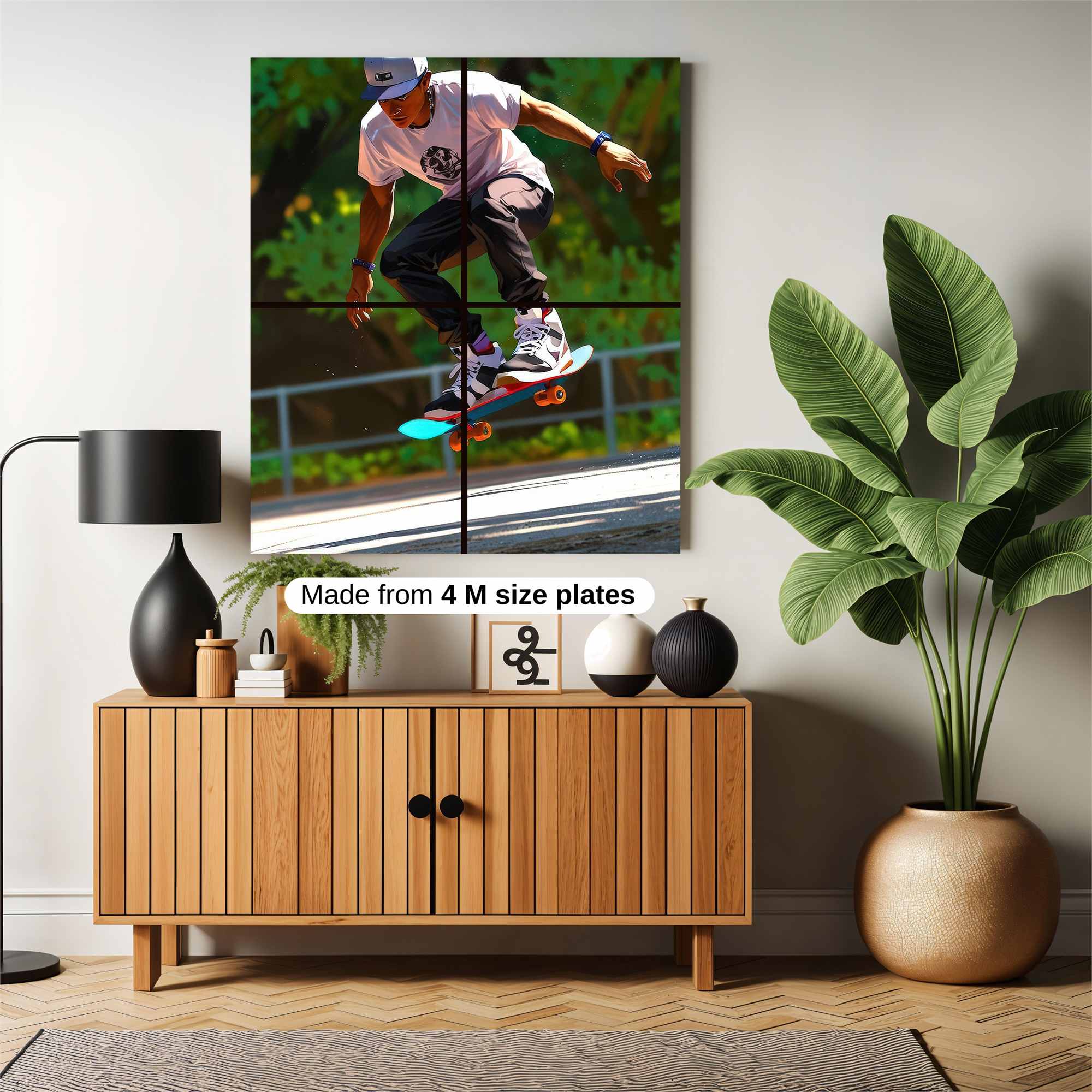 Skater Euphoria Safe Wall Magnetic / M