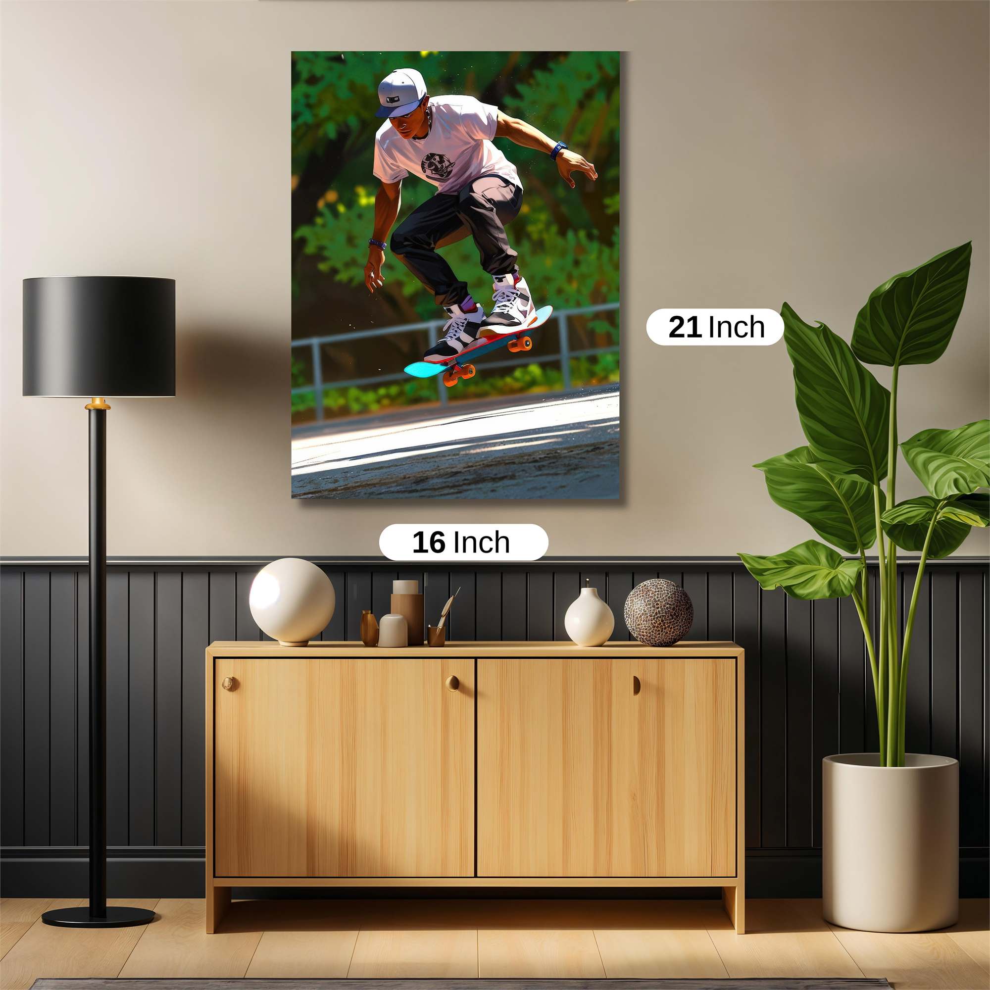 Skater Euphoria Safe Wall Magnetic / M