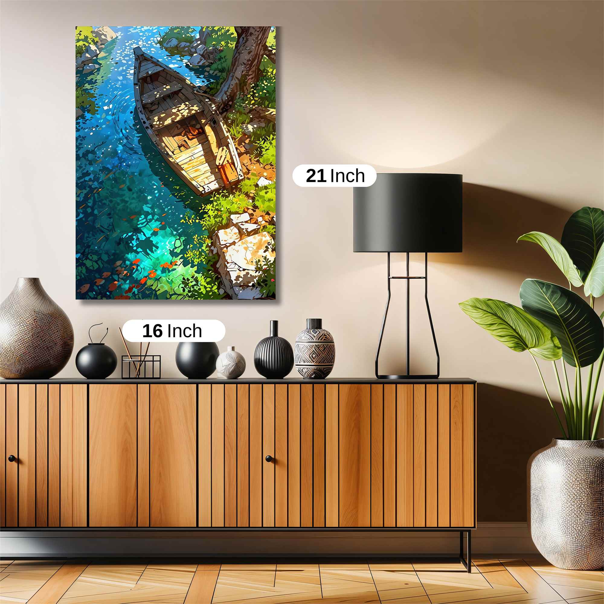 Boat Serenity Safe Wall Magnetic / M