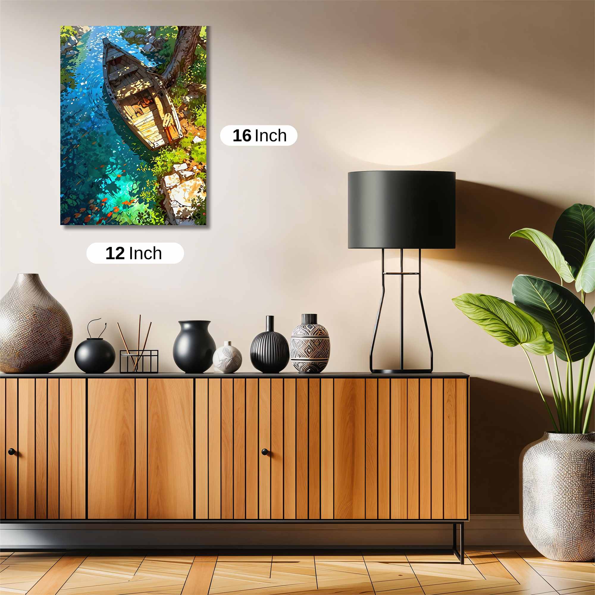 Boat Serenity Safe Wall Magnetic / M