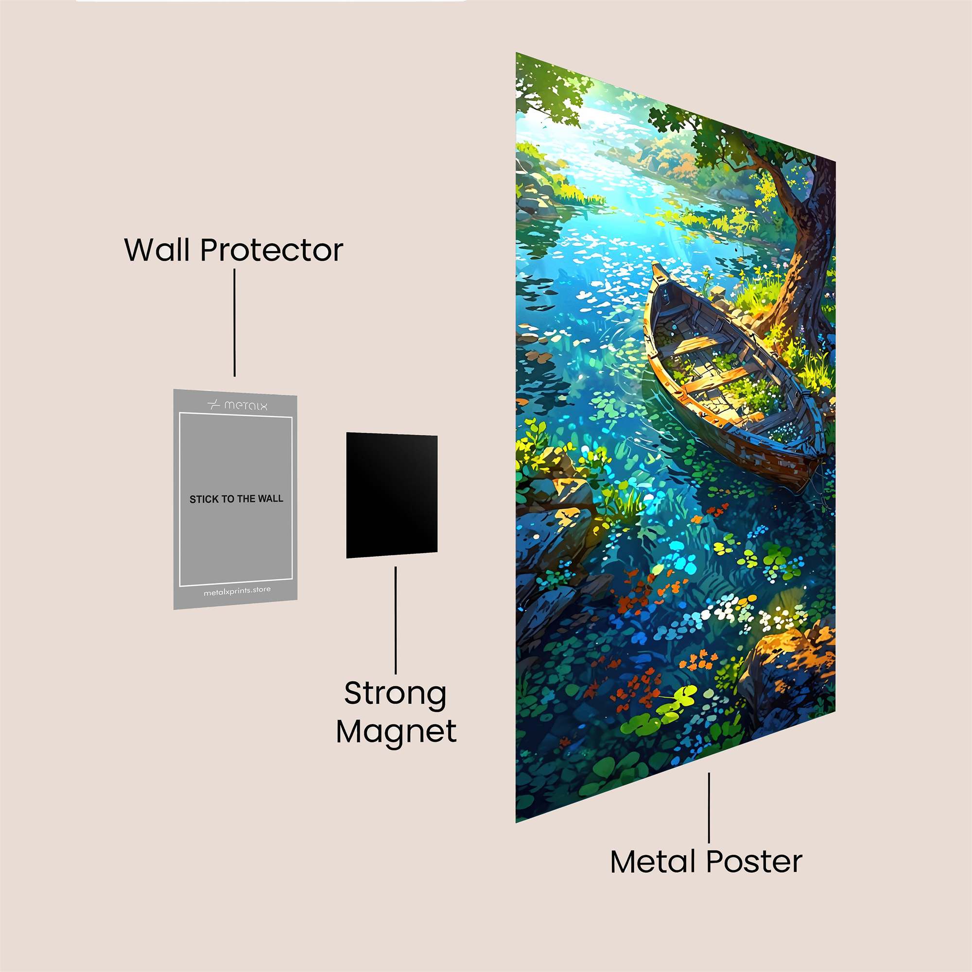 Serenity Drift Safe Wall Magnetic / M