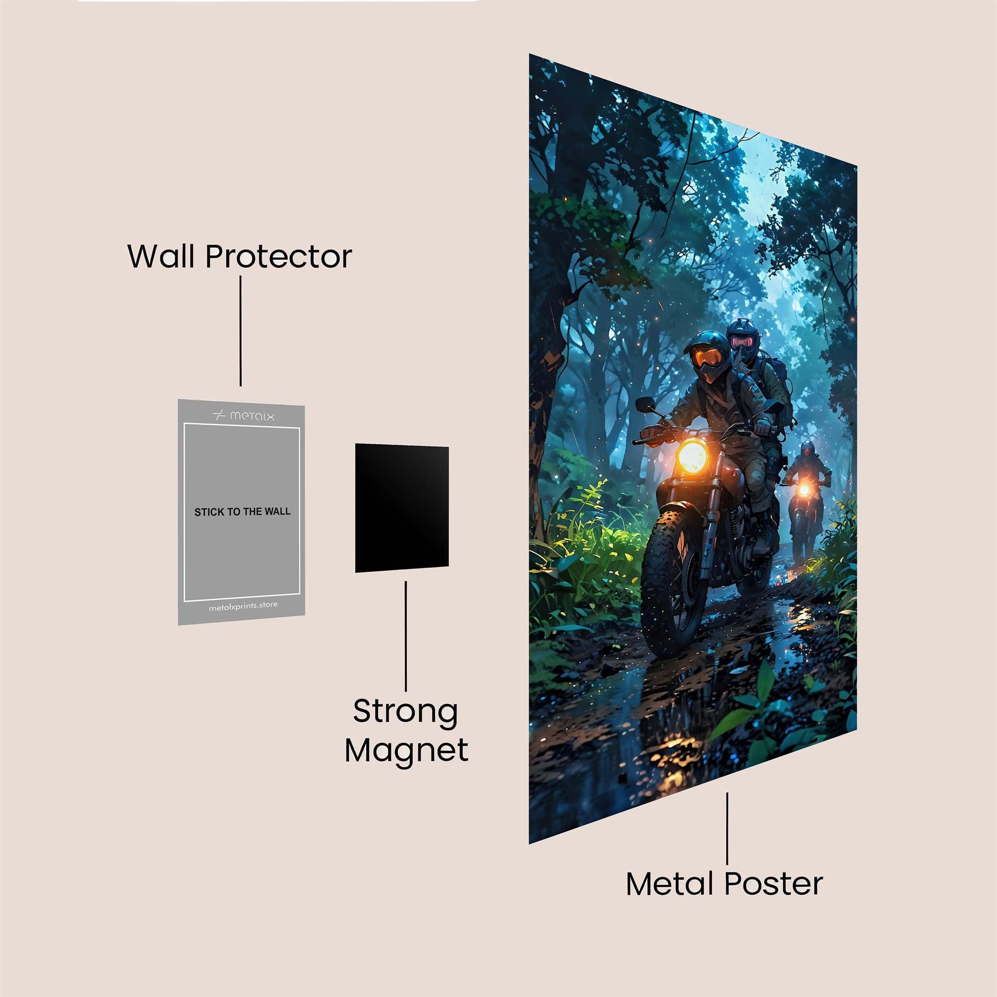 Forest Quest Safe Wall Magnetic / M