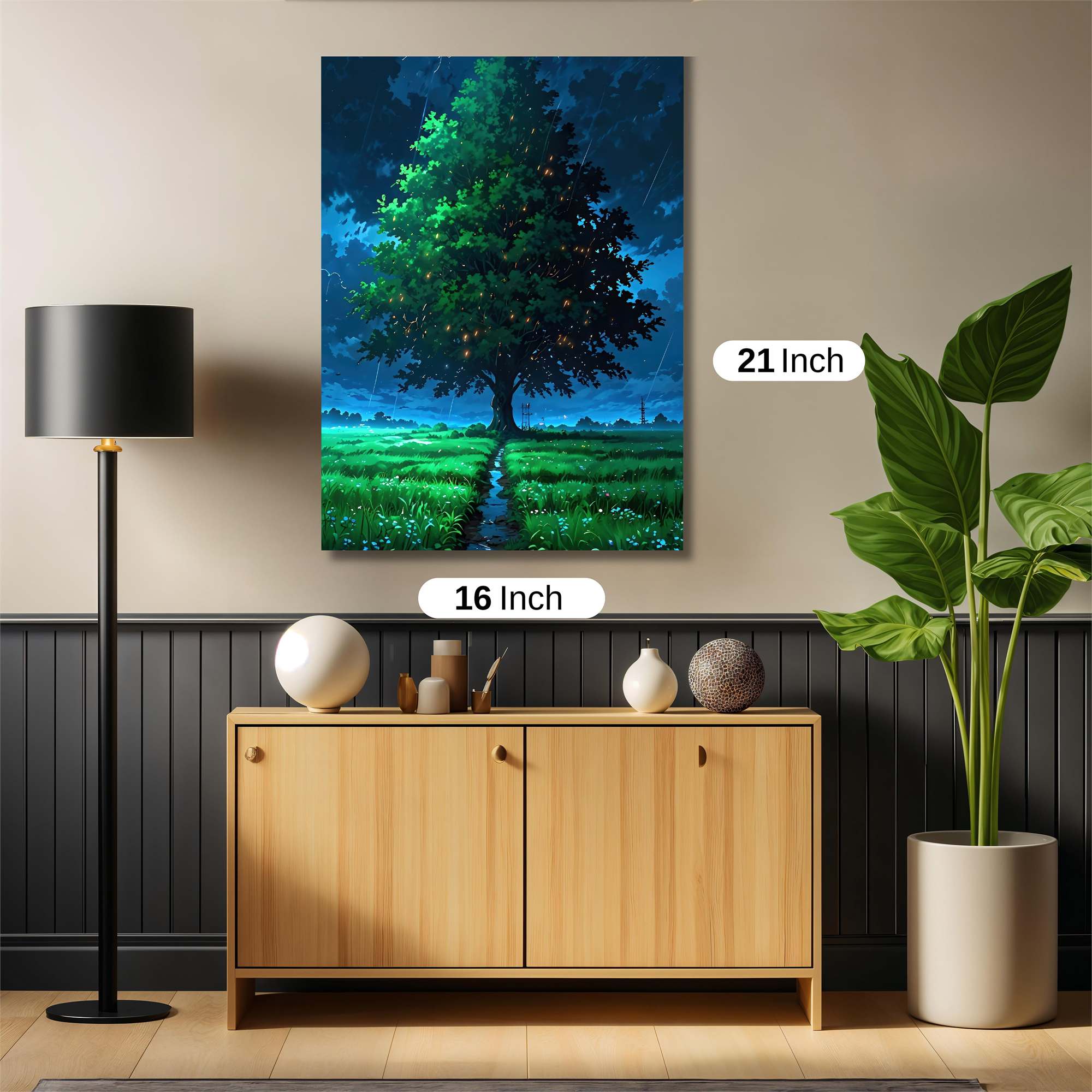 Luminous Tranquility Safe Wall Magnetic / M