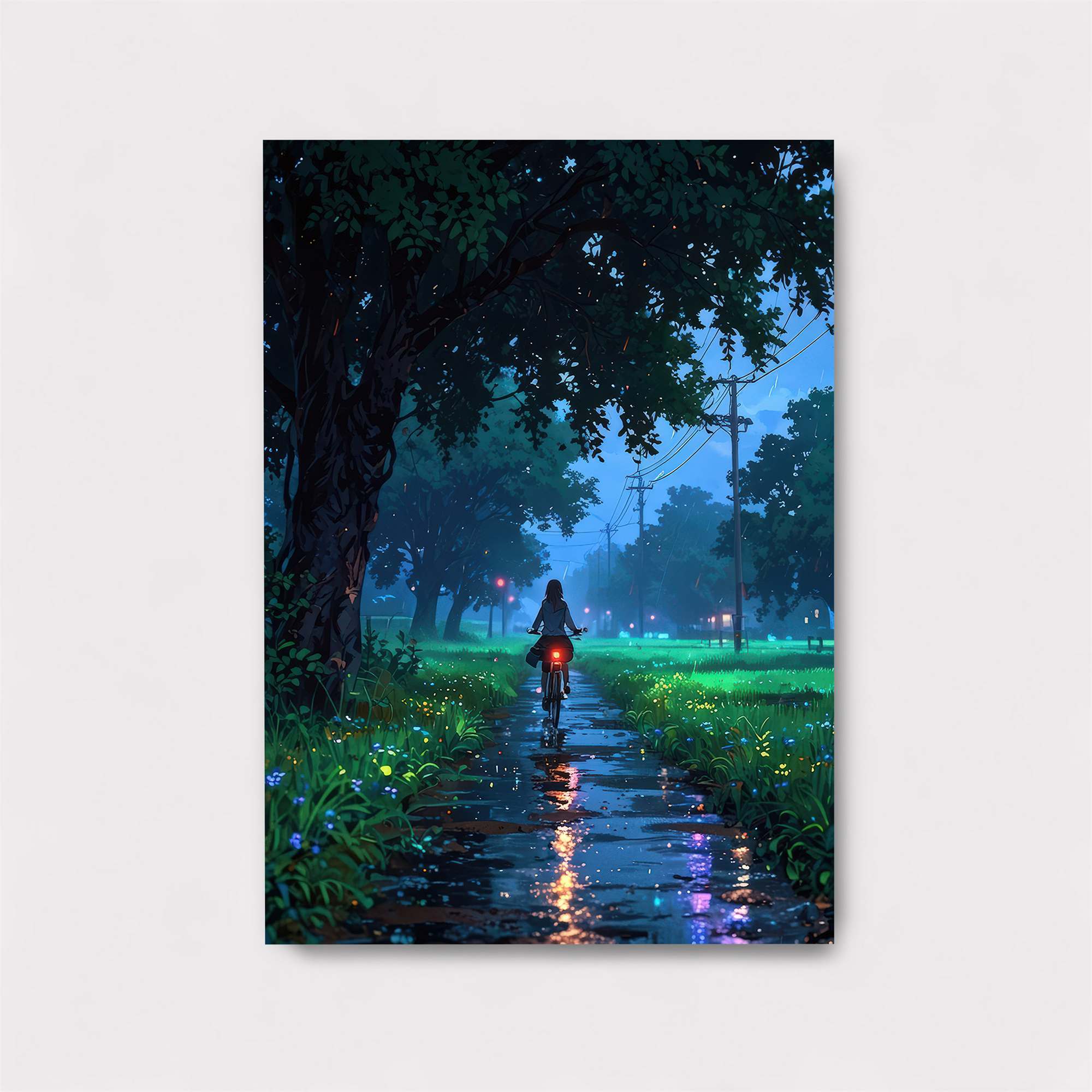 Moonlit Solitude Safe Wall Magnetic / M