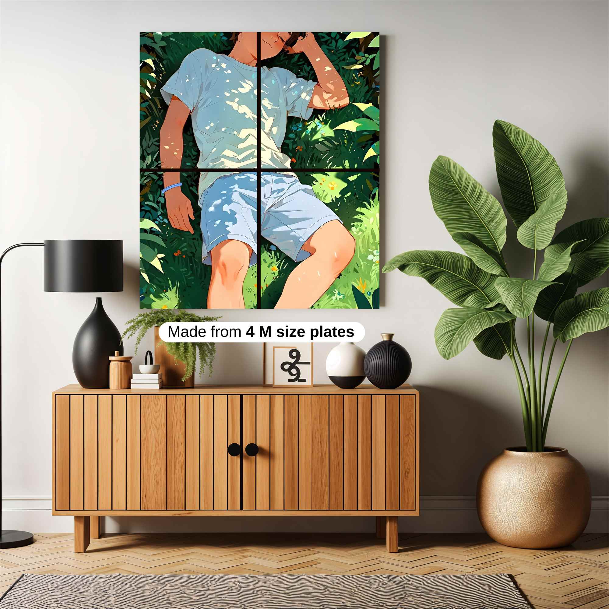 Sunlit Serenity Safe Wall Magnetic / M