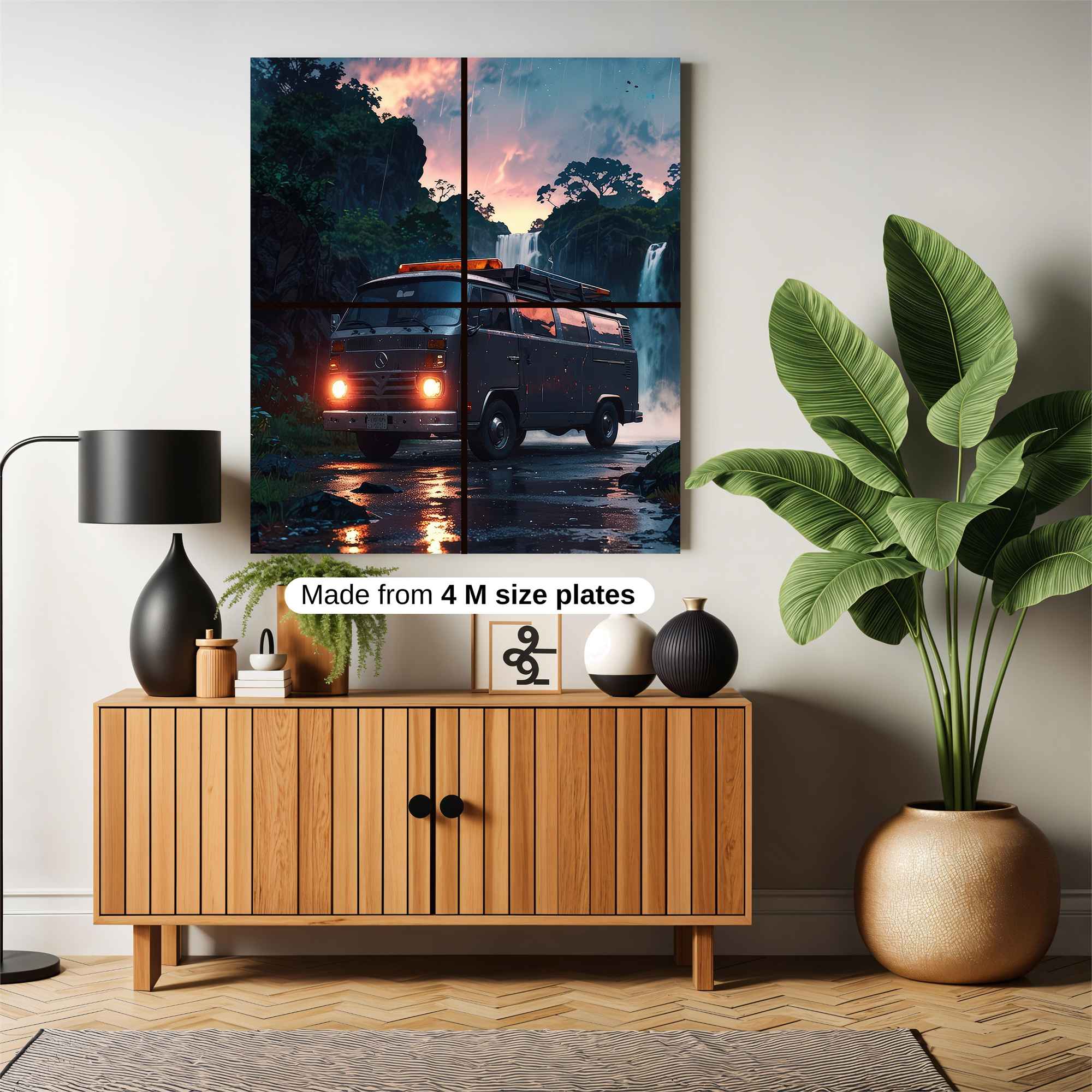 Van Adventure Safe Wall Magnetic / M