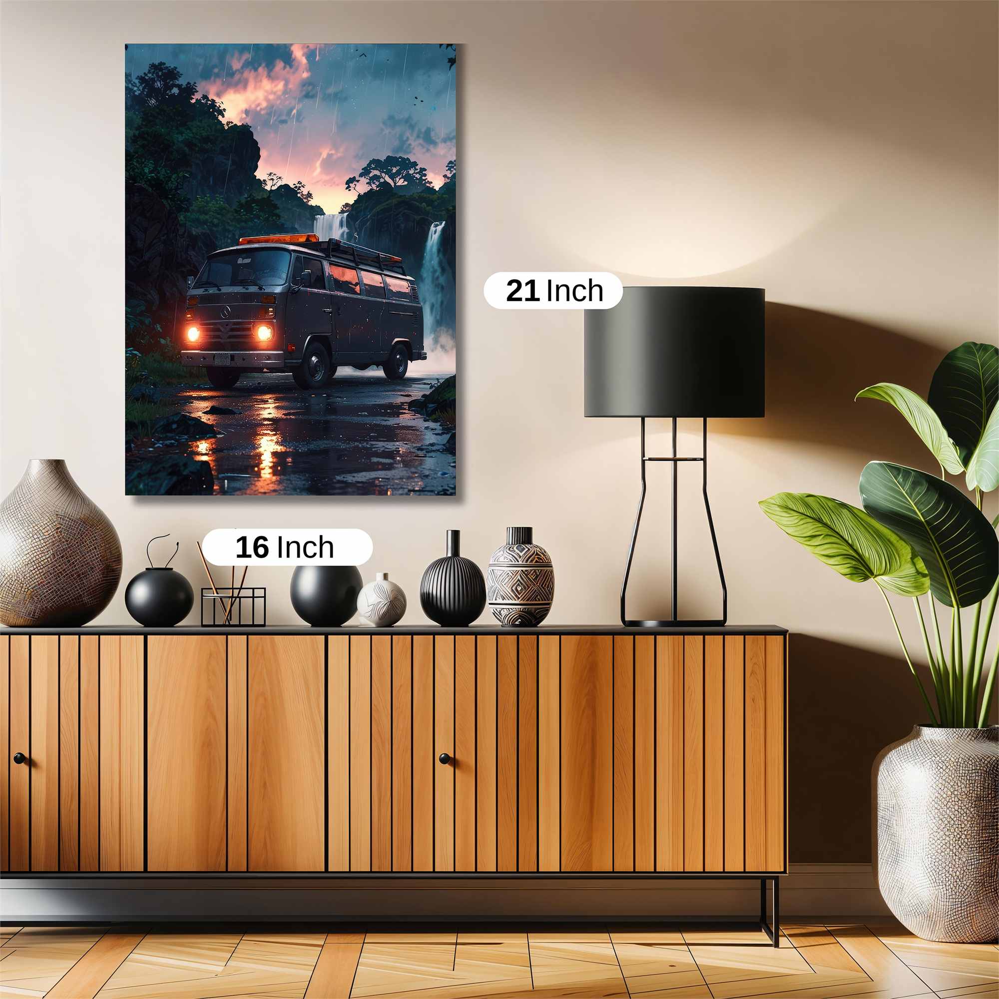 Van Adventure Safe Wall Magnetic / M