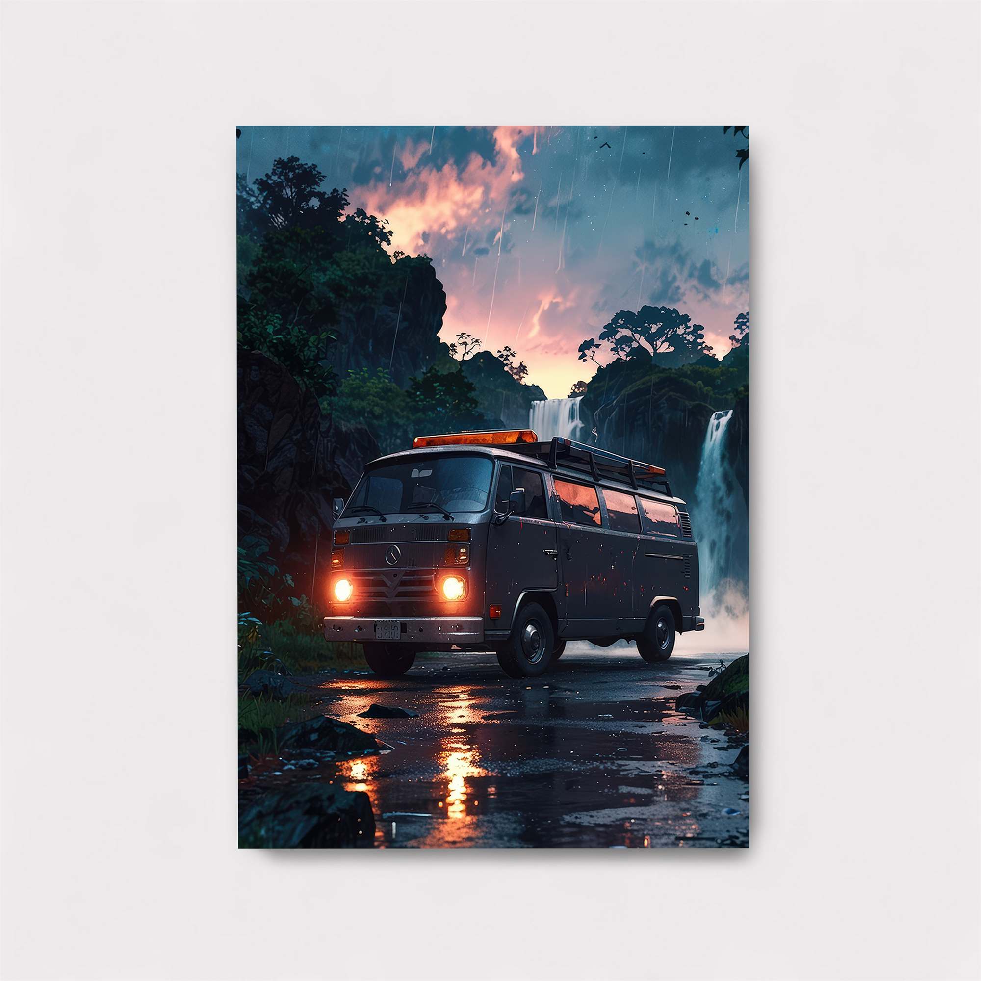 Van Adventure Safe Wall Magnetic / M