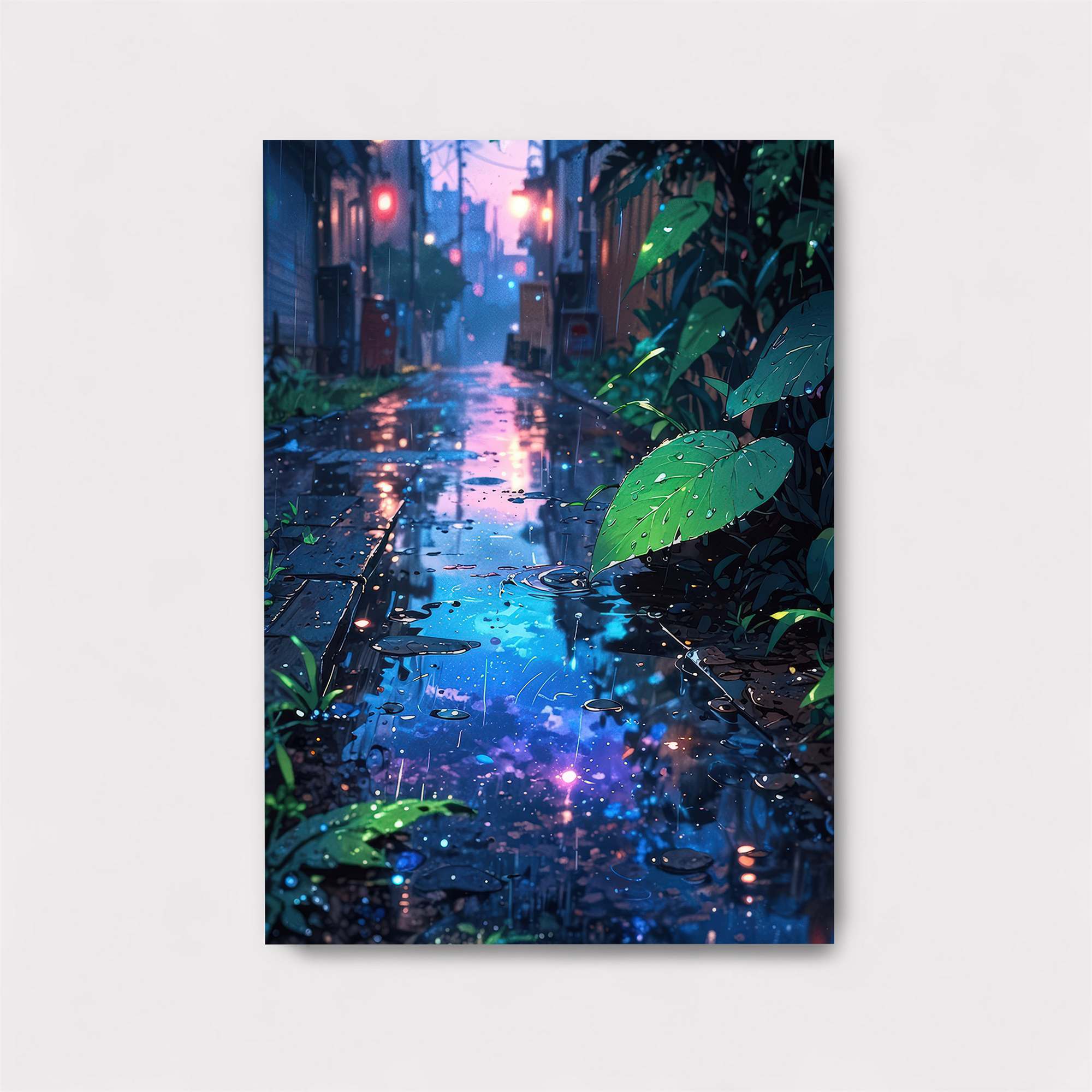 Neon Serenity Safe Wall Magnetic / M