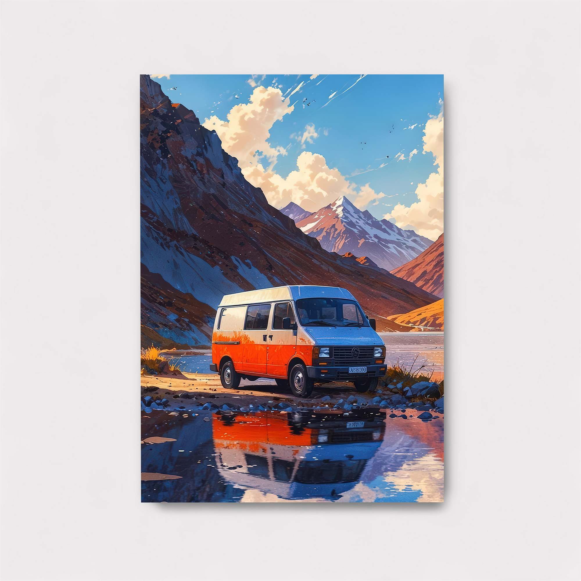 Mountain Serenity Safe Wall Magnetic / M