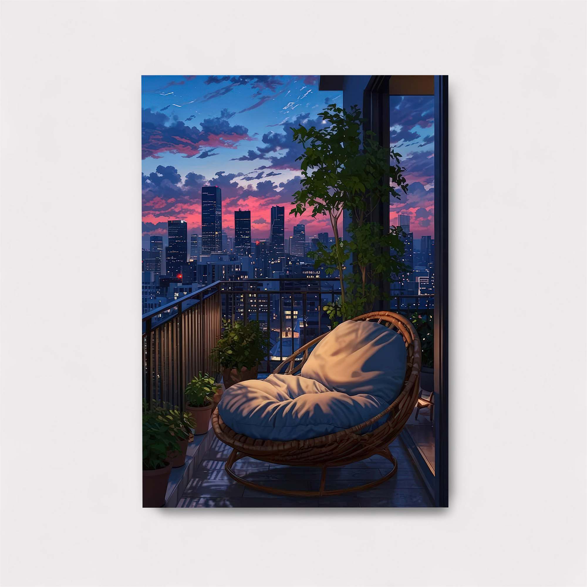 City Serenity Safe Wall Magnetic / M