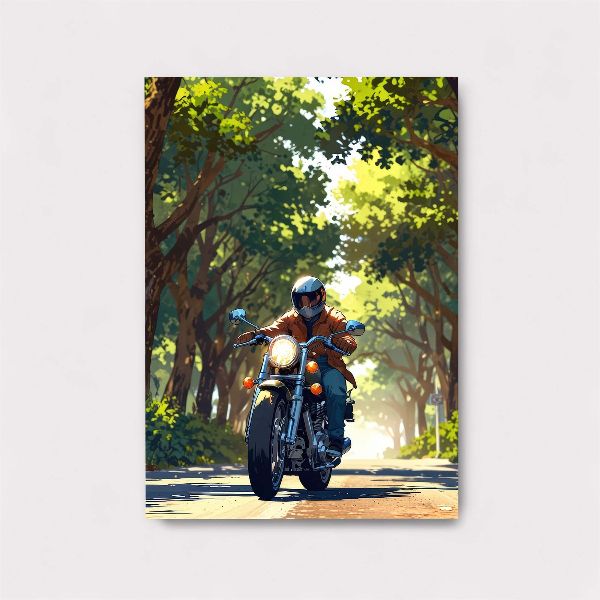 Biker Serenity Safe Wall Magnetic / M