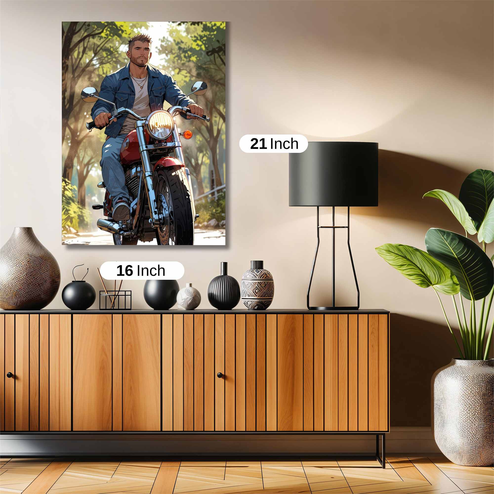 Rider Serenity Safe Wall Magnetic / M