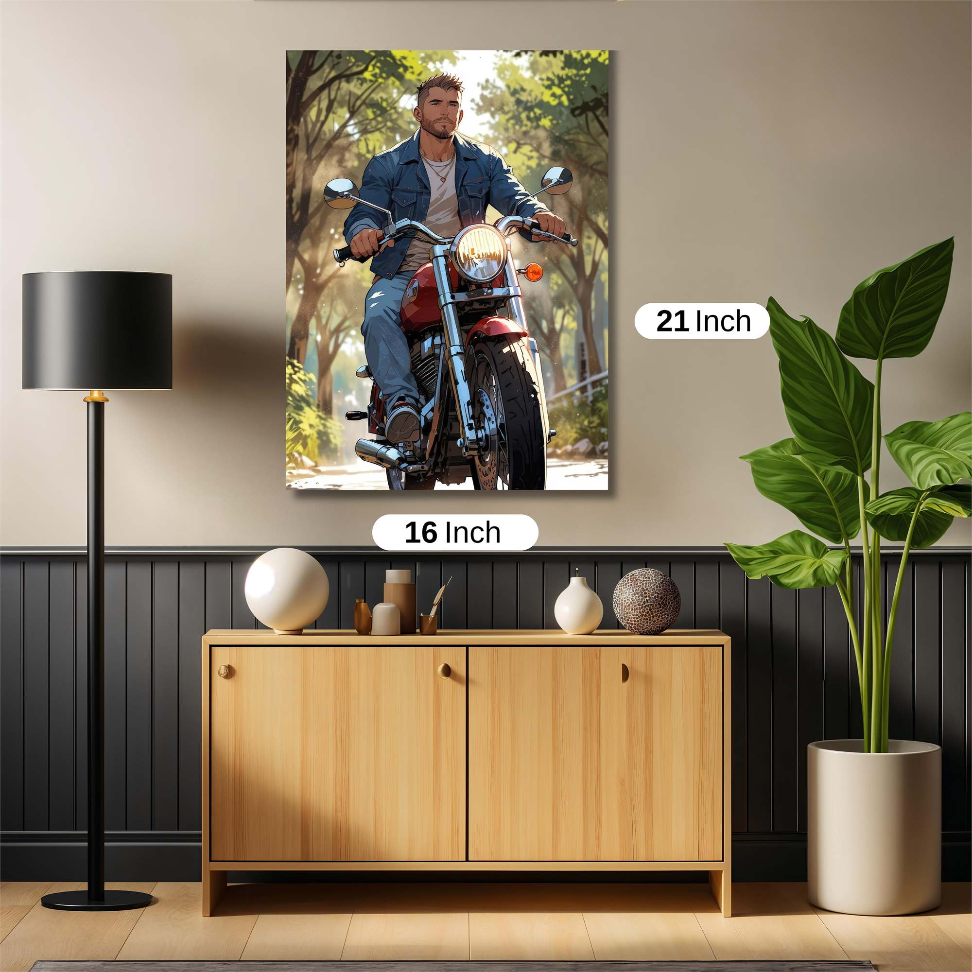 Rider Serenity Safe Wall Magnetic / M